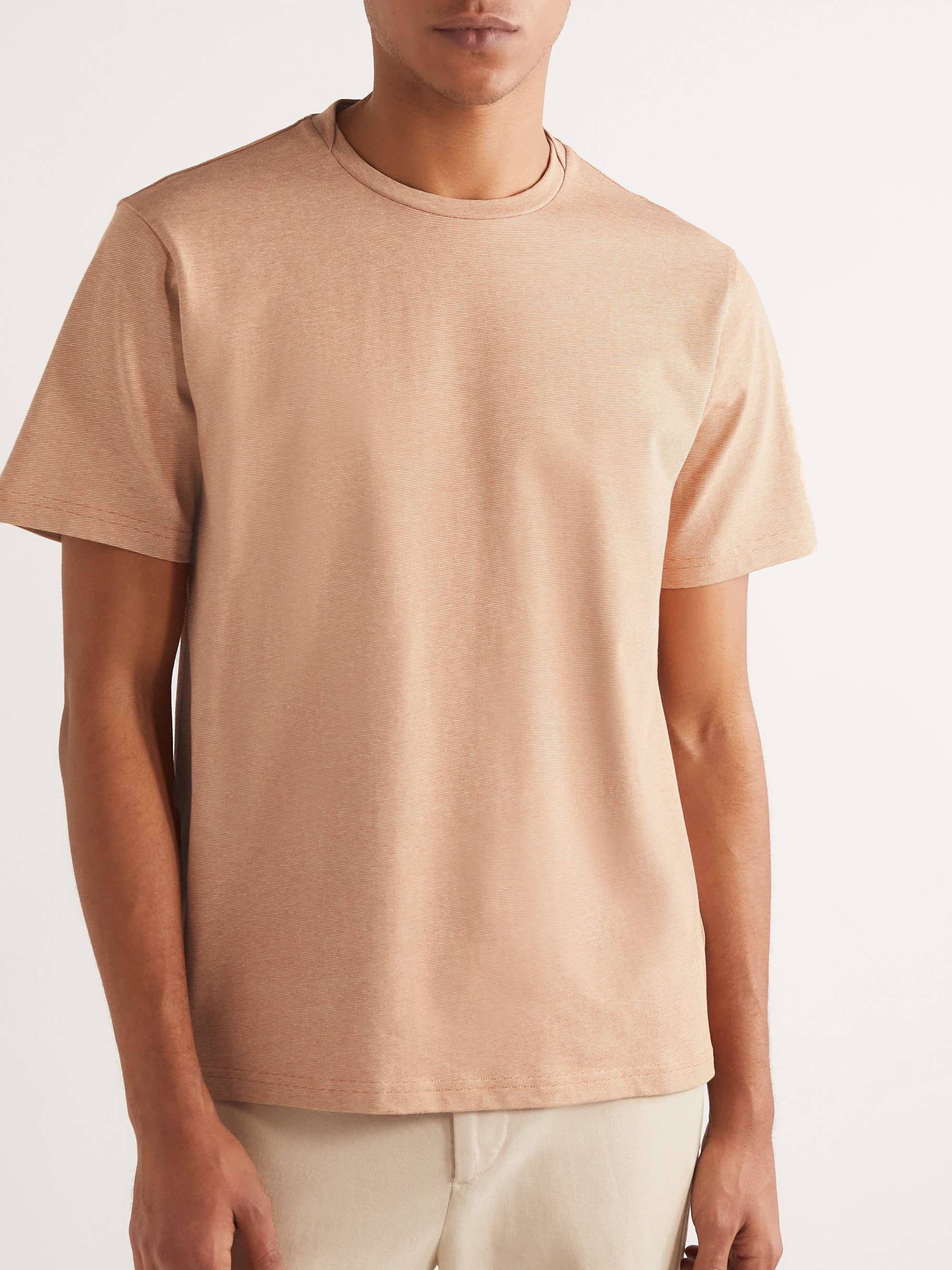 MR P. Slub Cotton and Hemp-Blend Jersey T-Shirt