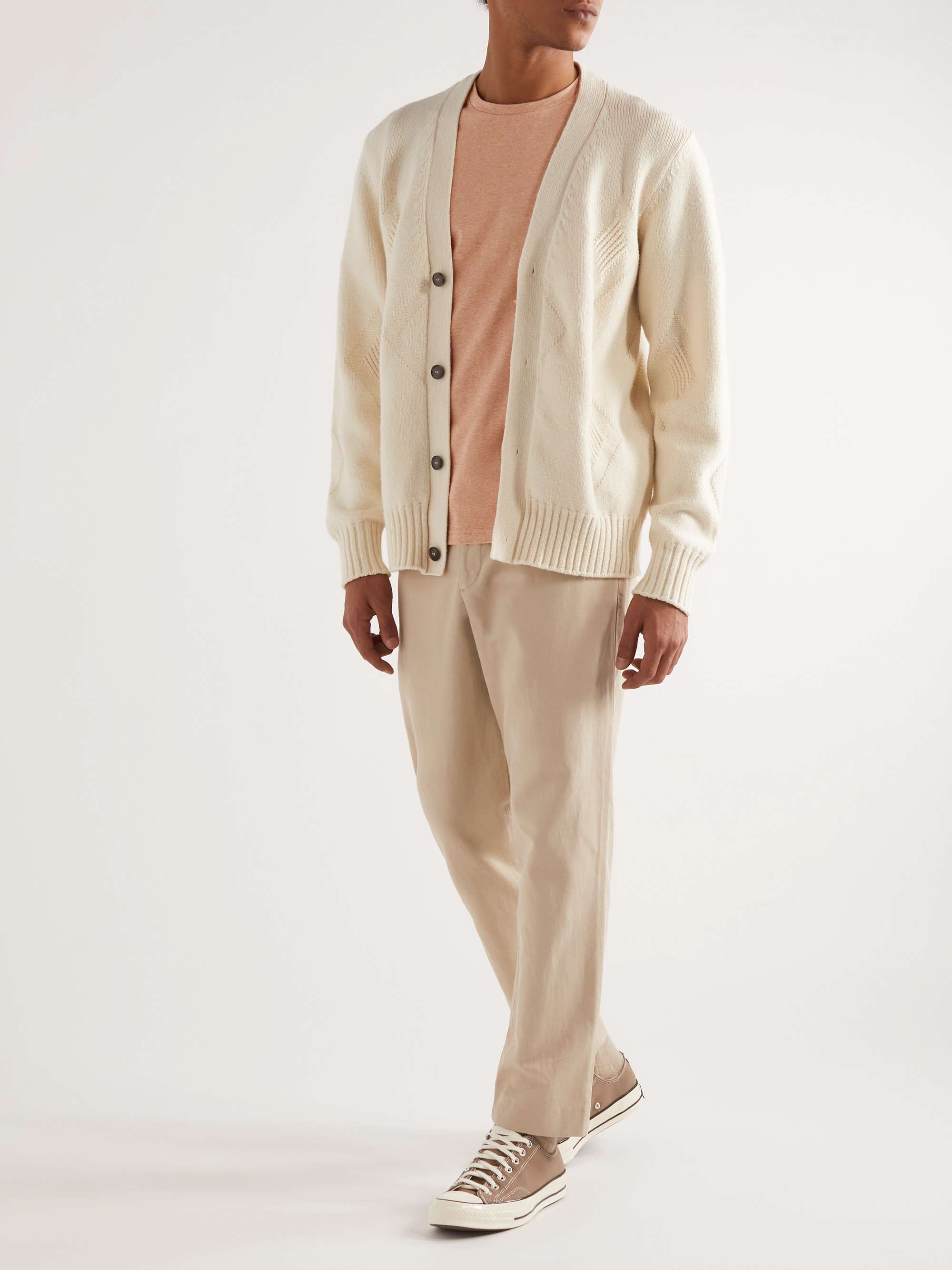 MR P. Slub Cotton and Hemp-Blend Jersey T-Shirt