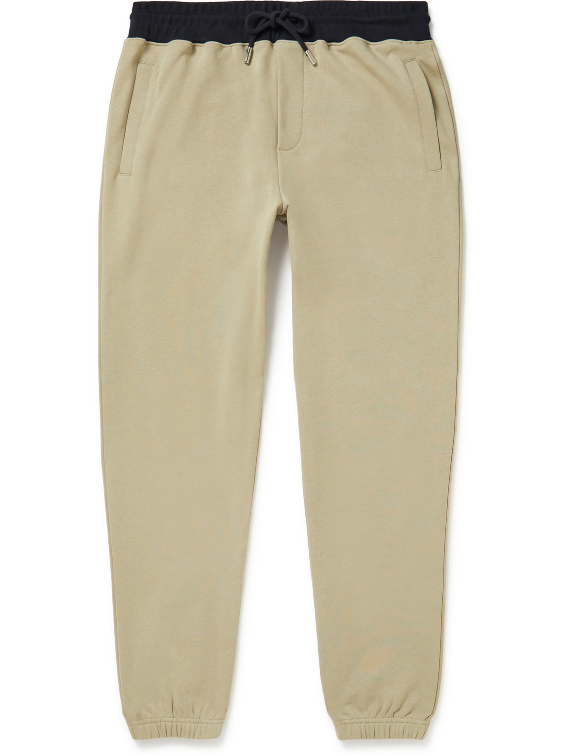 Tapered Cotton-Jersey Sweatpants