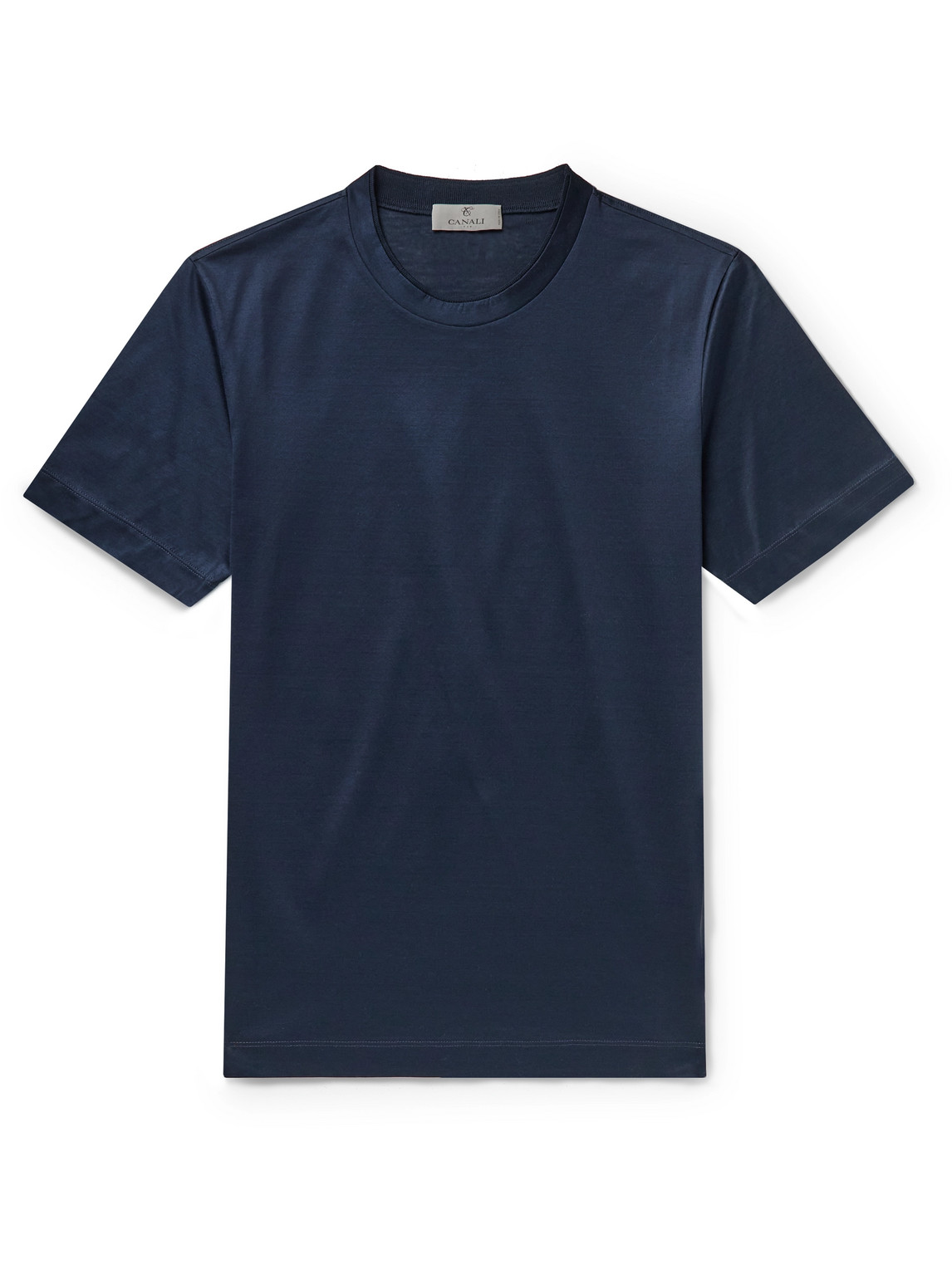 Slim-Fit Mercerised Cotton-Jersey T-Shirt