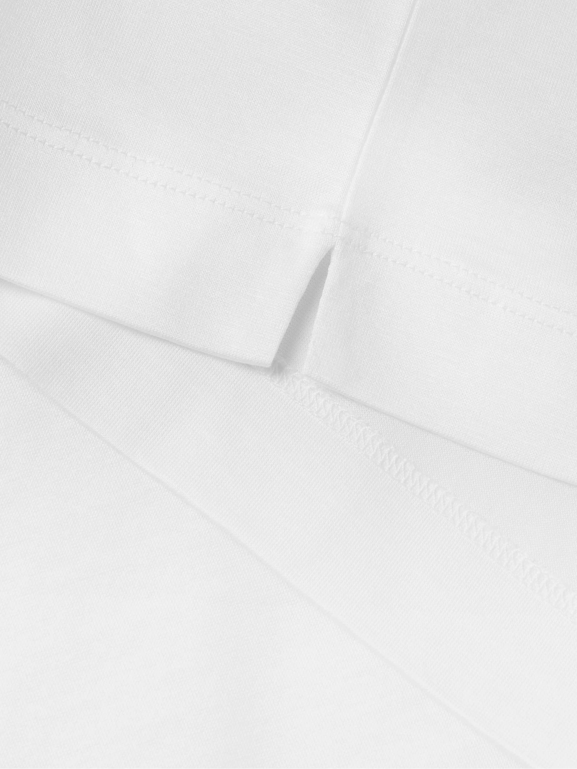 CANALI Slim-Fit Mercerised Cotton-Jersey T-Shirt
