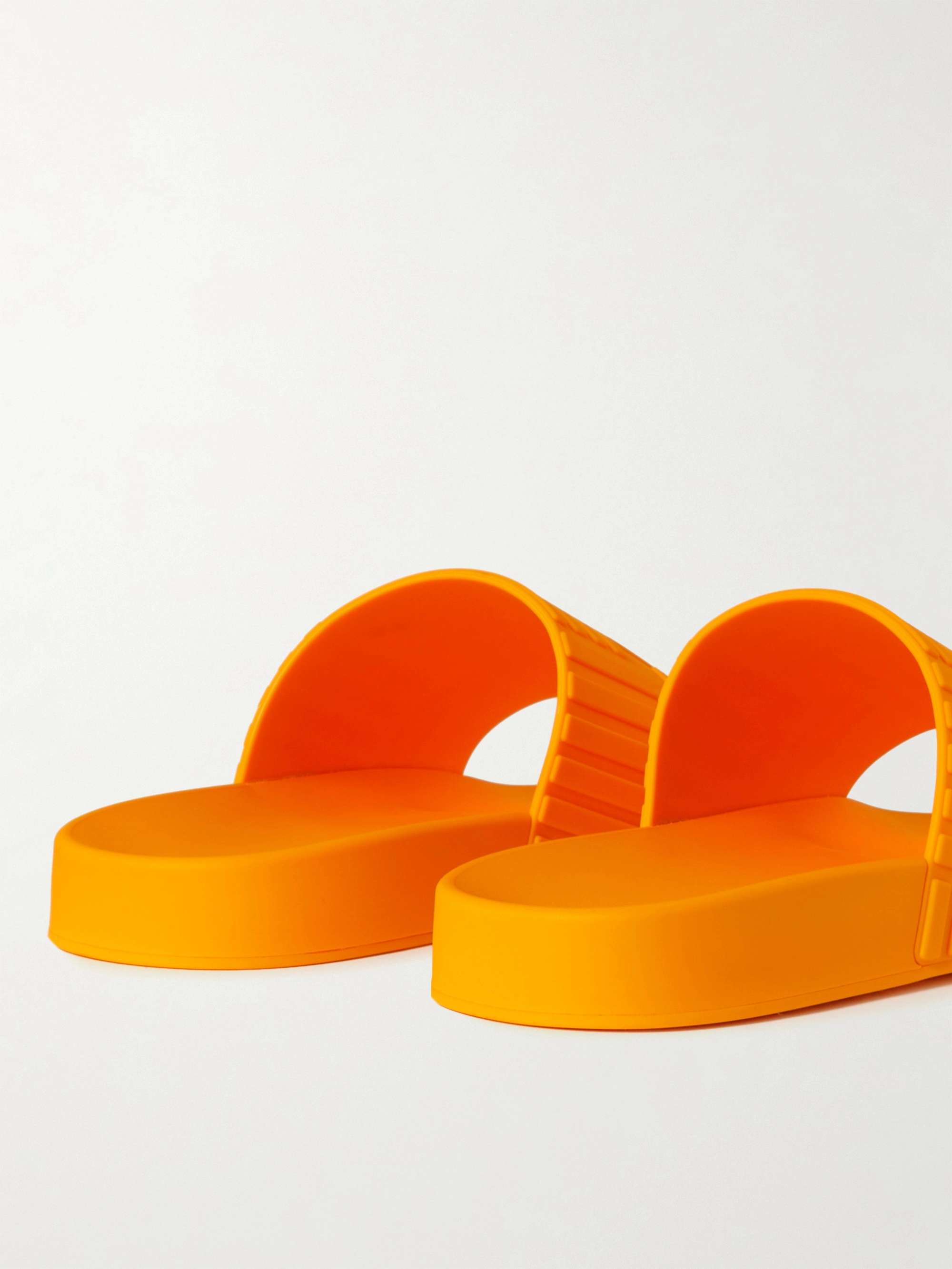 BOTTEGA VENETA Carpet Embossed Rubber Slides