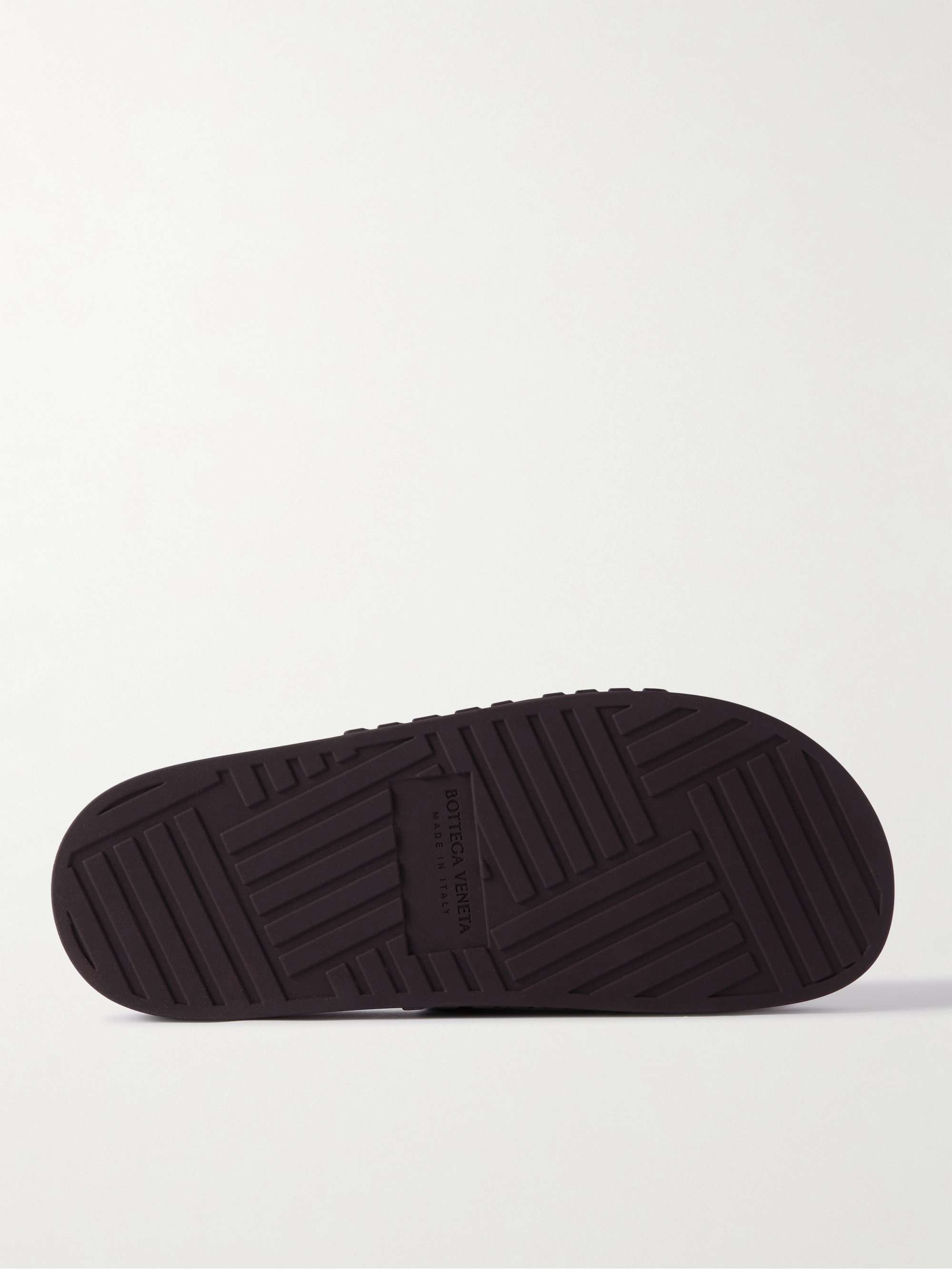 BOTTEGA VENETA Carpet Embossed Rubber Slides