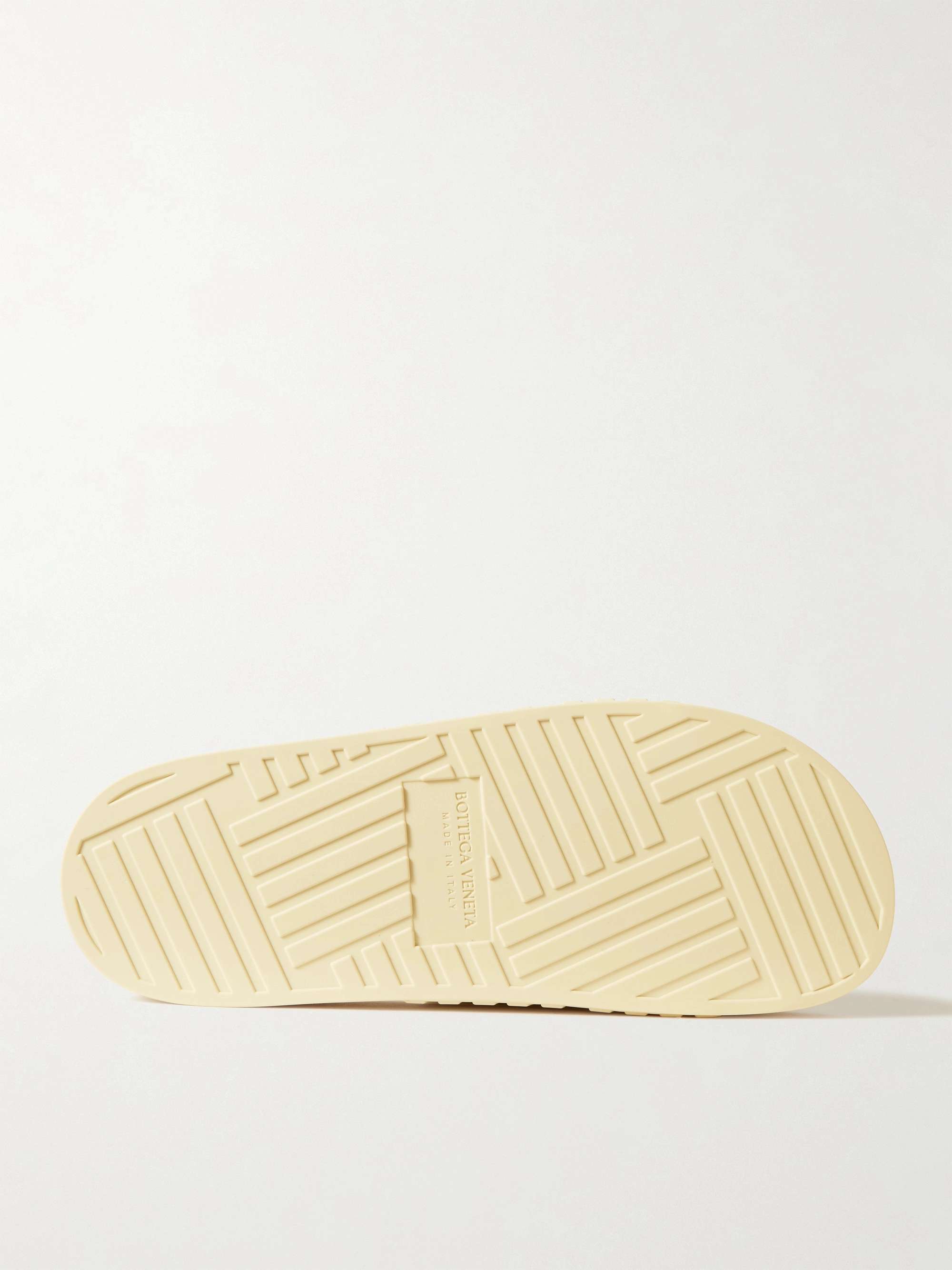 BOTTEGA VENETA Carpet Embossed Rubber Slides