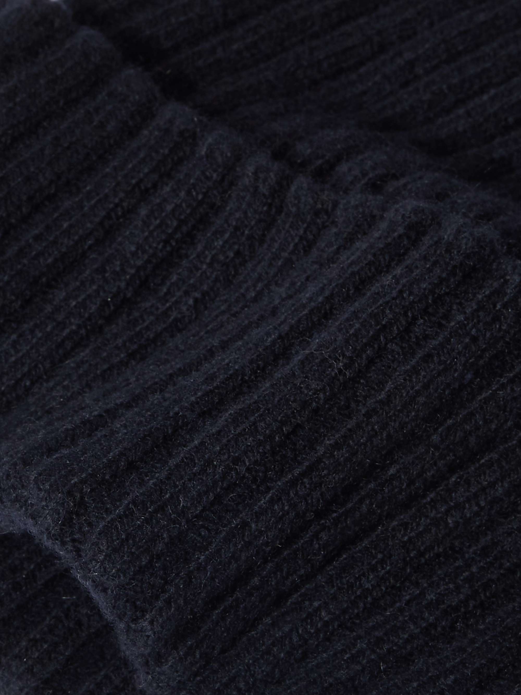DE PETRILLO Merino Wool and Cashmere-Blend Beanie