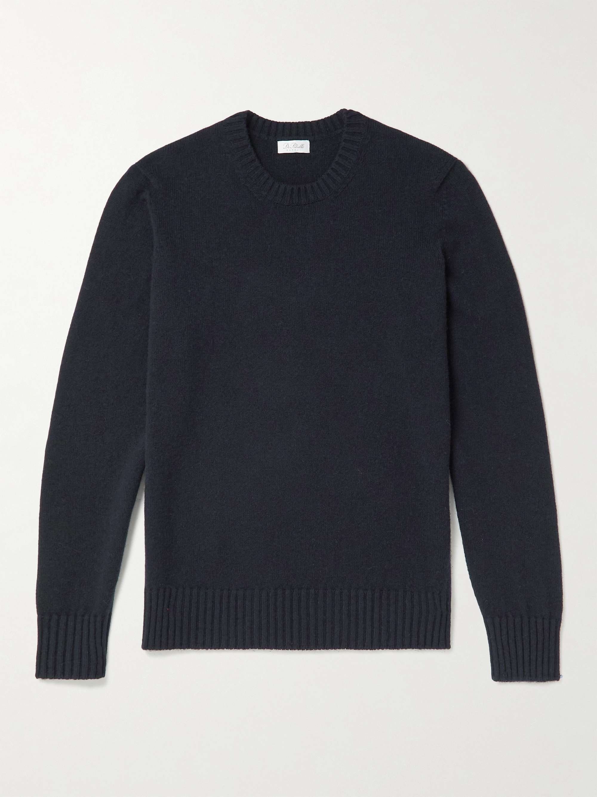 DE PETRILLO Slim-Fit Wool and Cashmere-Blend Sweater