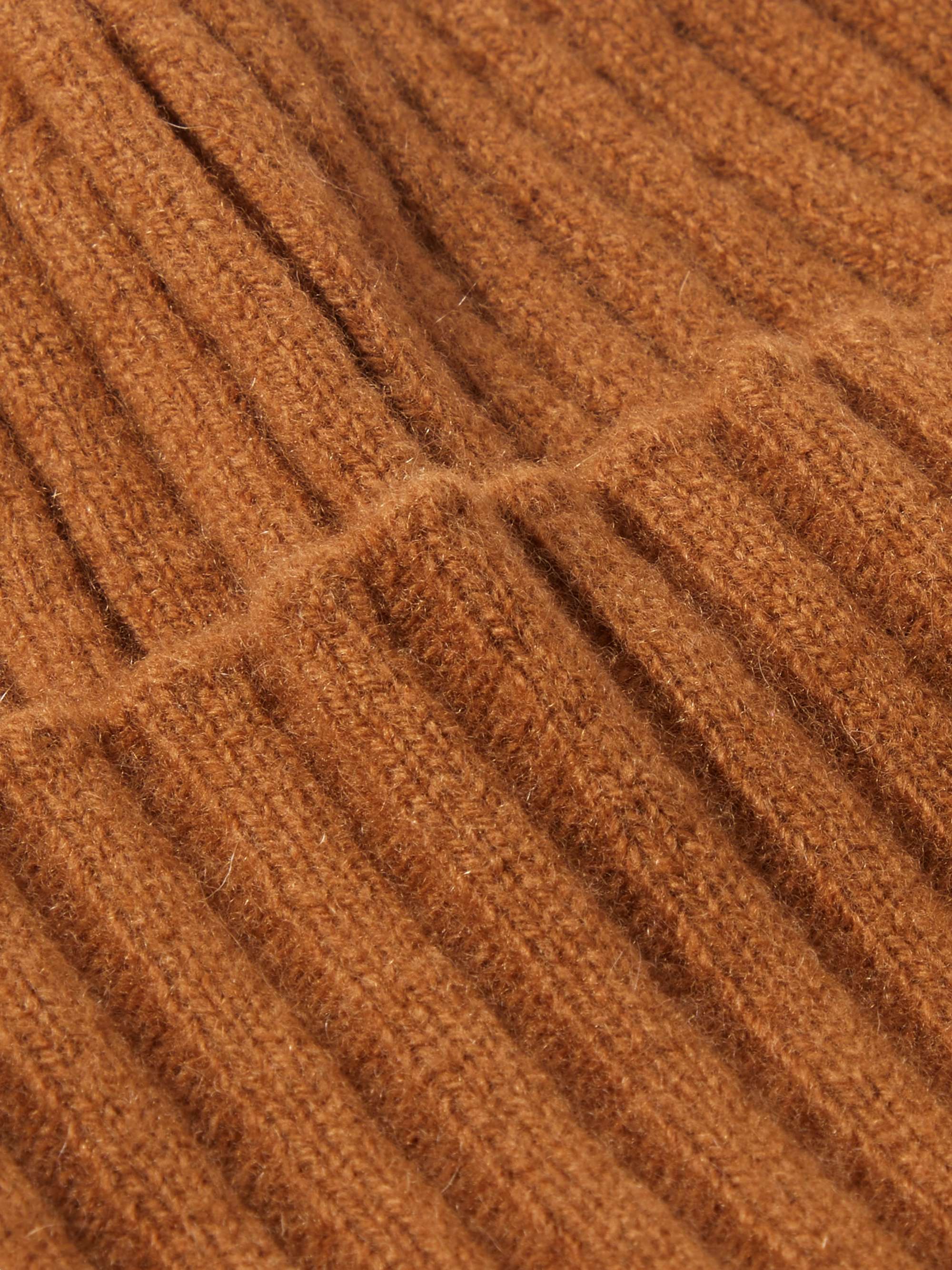 DE PETRILLO Merino Wool and Cashmere-Blend Beanie