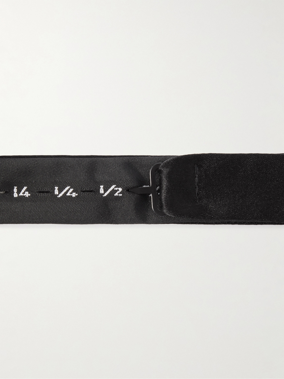 Shop Favourbrook Pre-tied Duchesse Silk-satin Bow Tie In Black