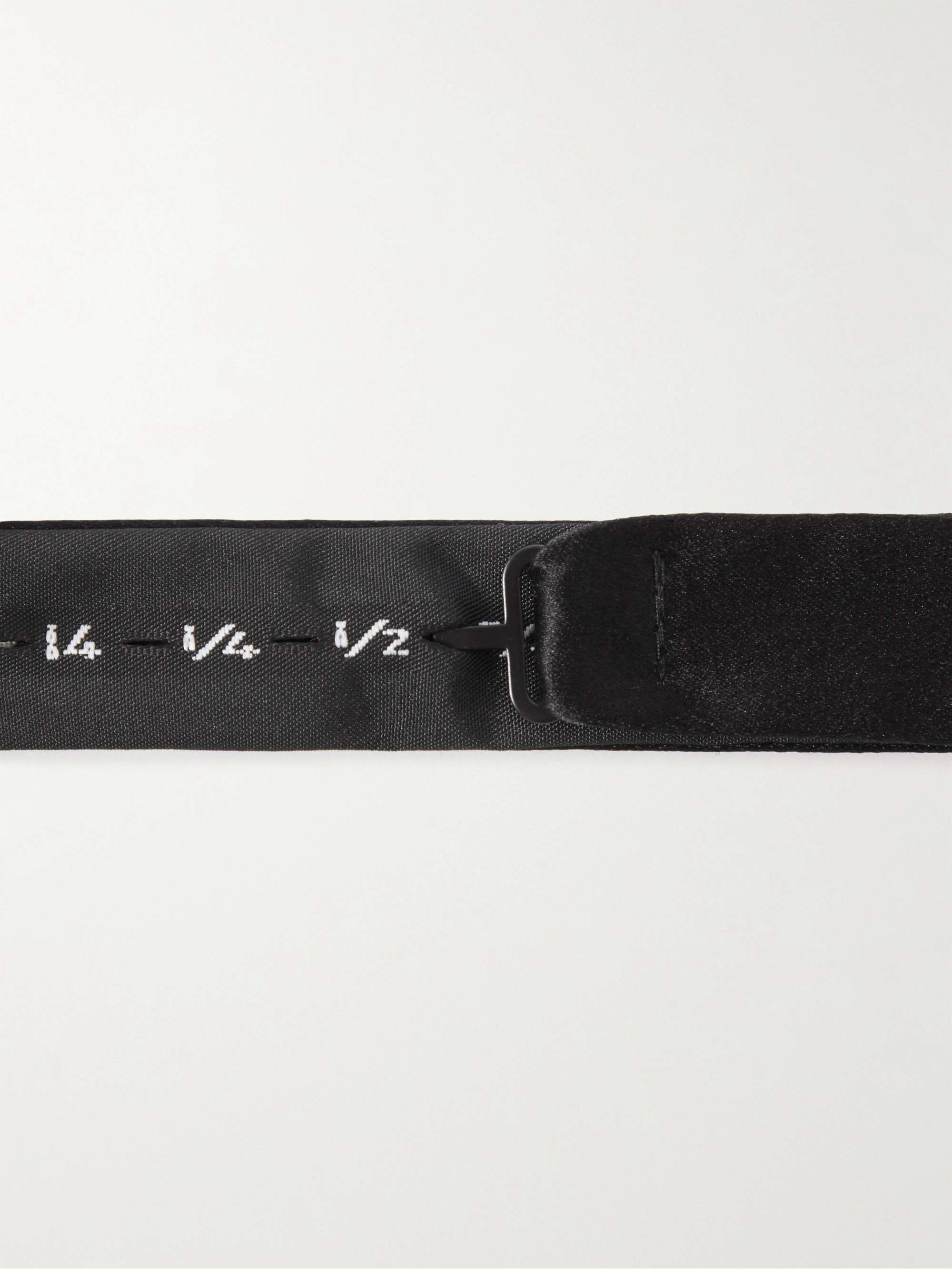FAVOURBROOK Pre-Tied Duchesse Silk-Satin Bow Tie
