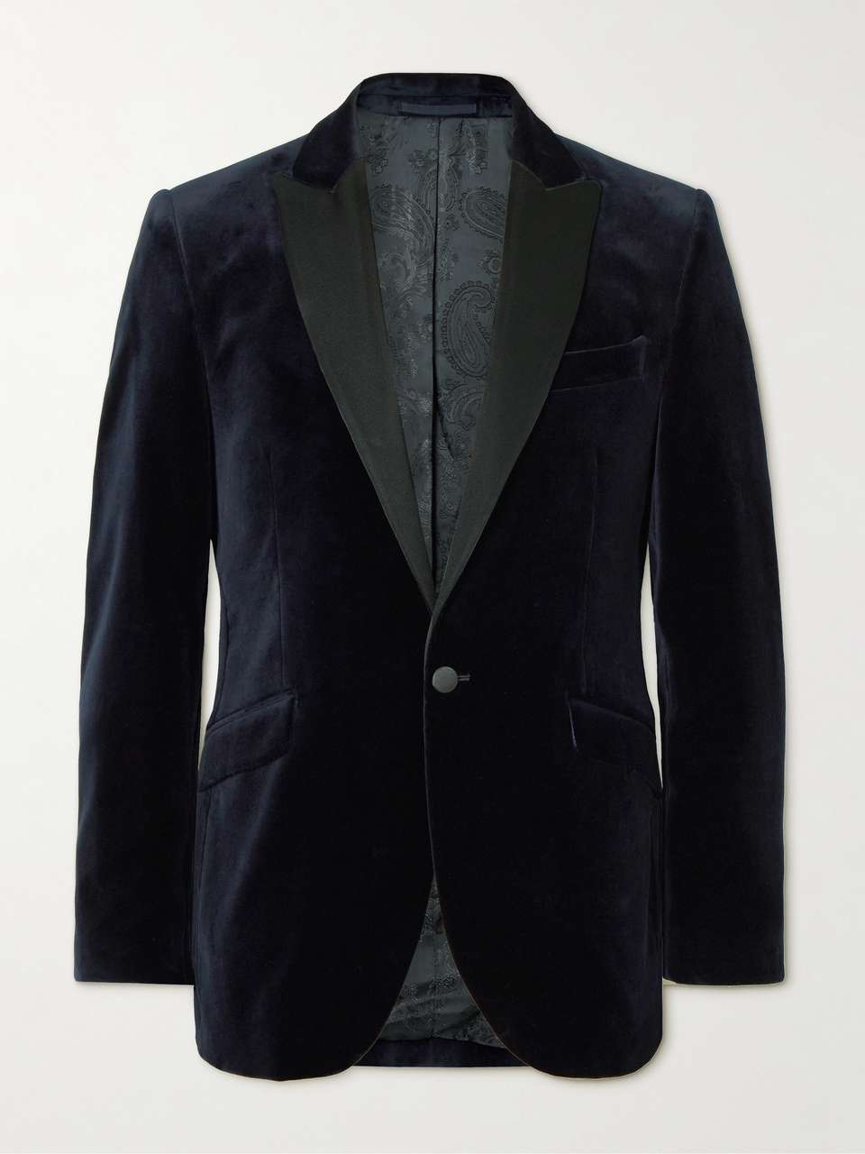 Men'S Velvet Velour Blazer Sport Coat Tuxedo Jacket main image 1