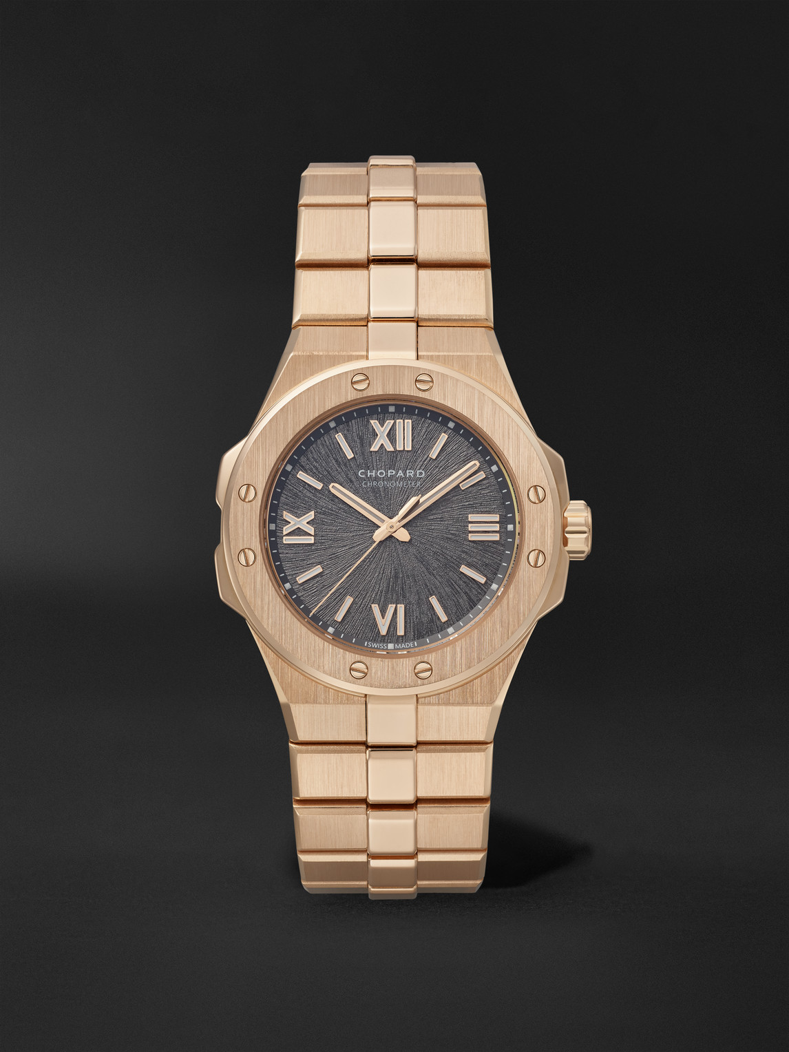 Chopard Alpine Eagle Automatic 36mm Brushed 18-Karat Rose Gold Watch, Ref. No. 295370-5001 Rose gold