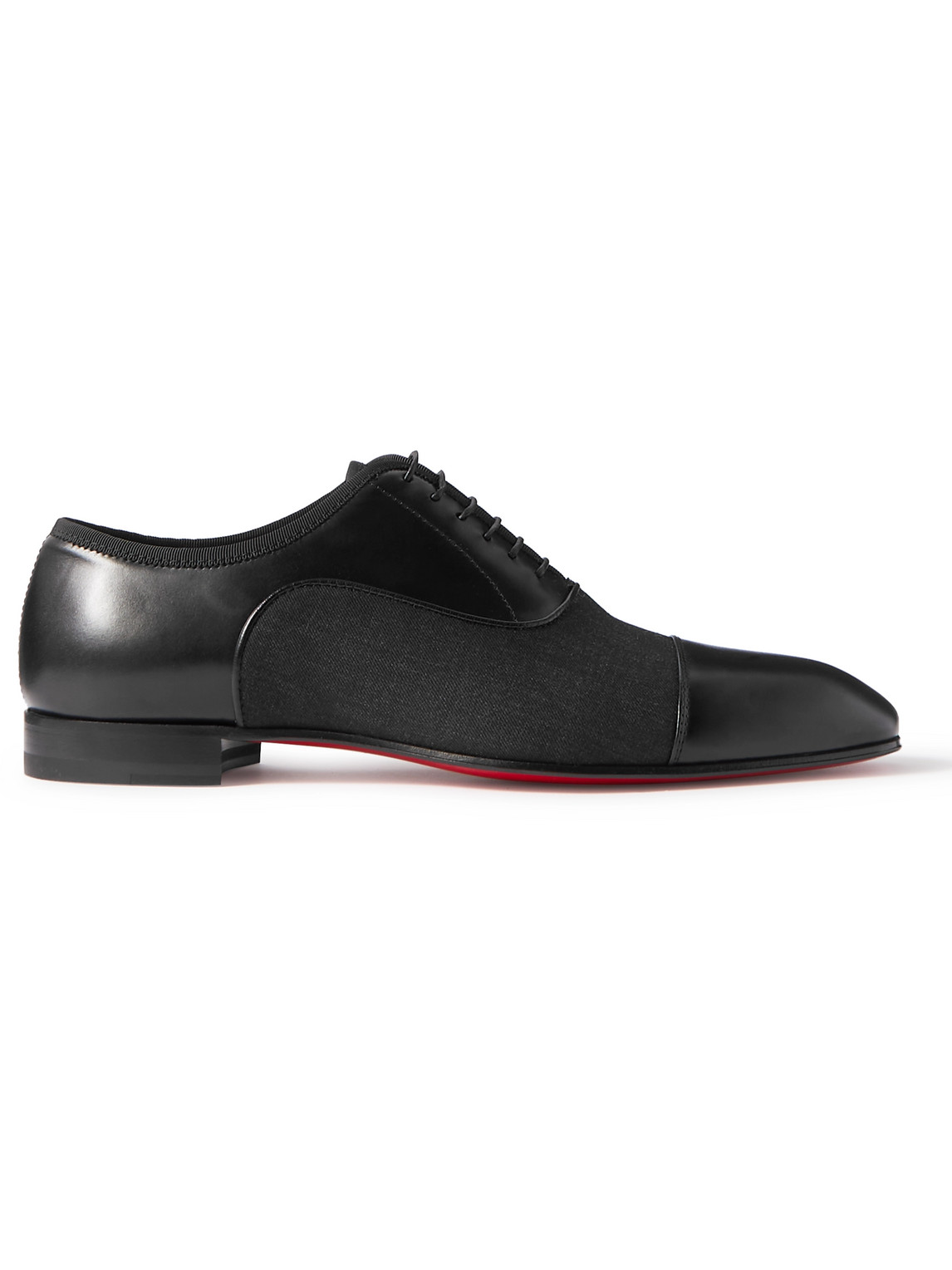 Greggo Leather and Canvas Oxford Shoes