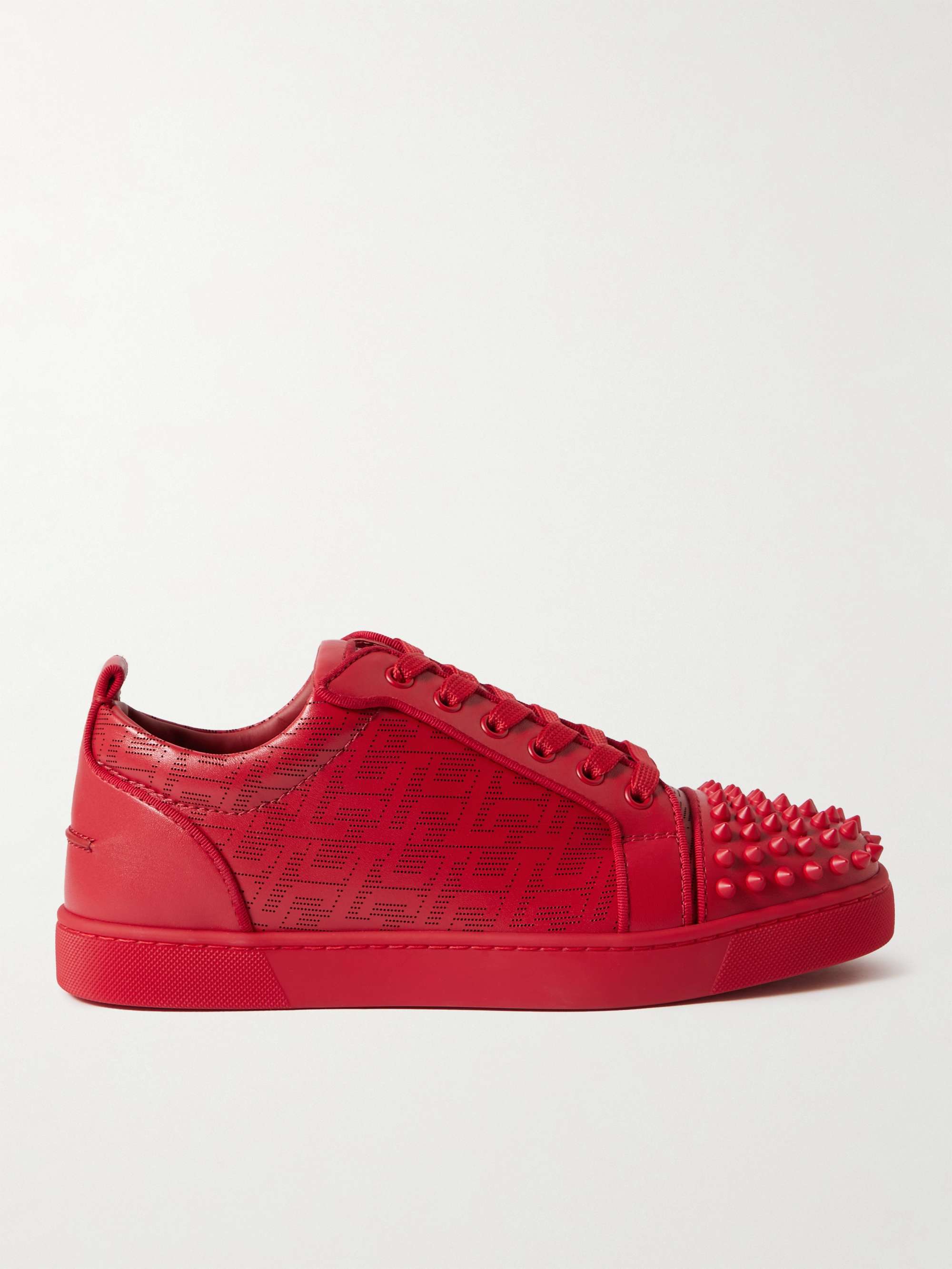 christian louboutin sneakers louis junior spikes