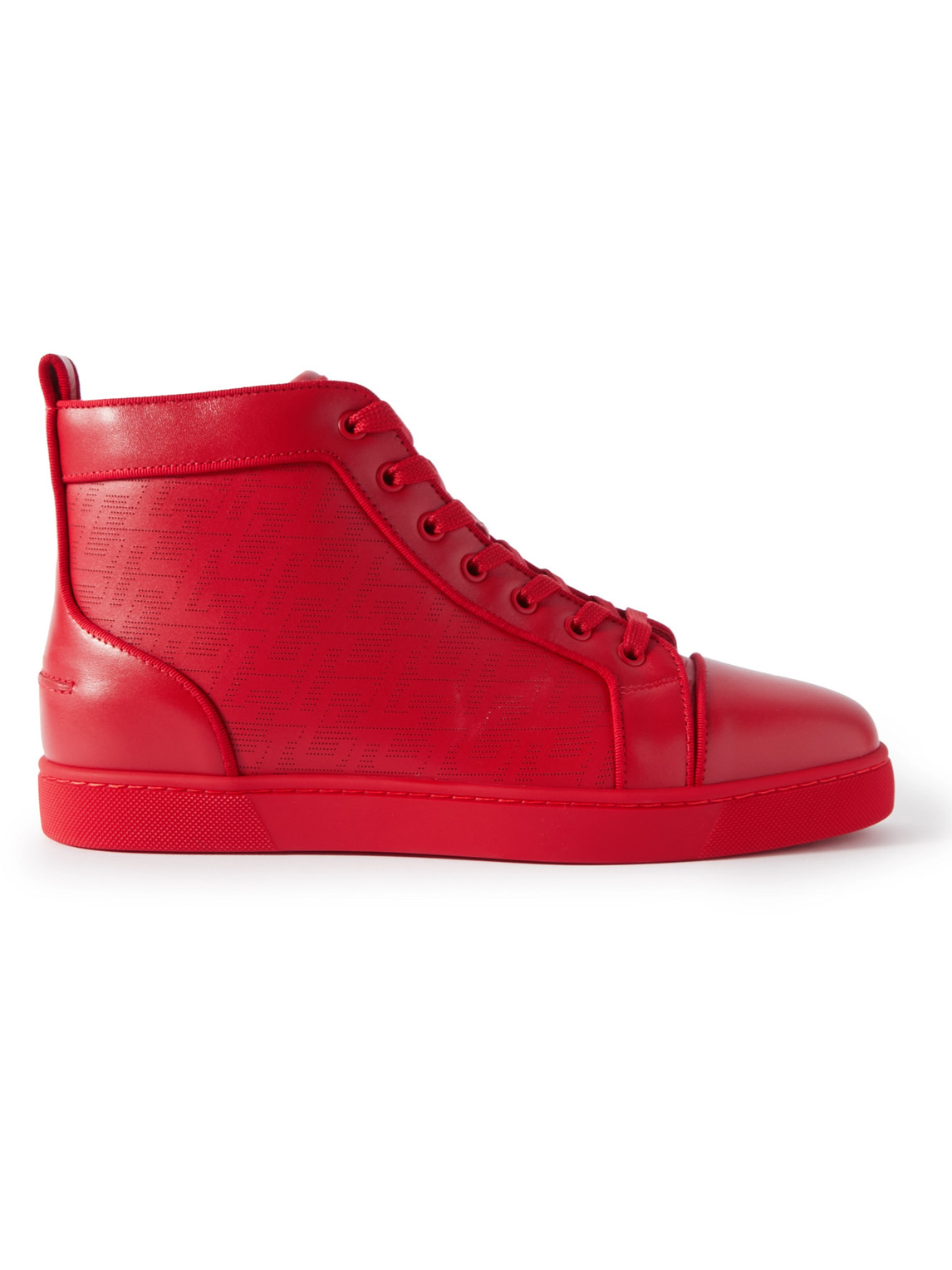 Christian Louboutin Red Louis Orlato Sneakers