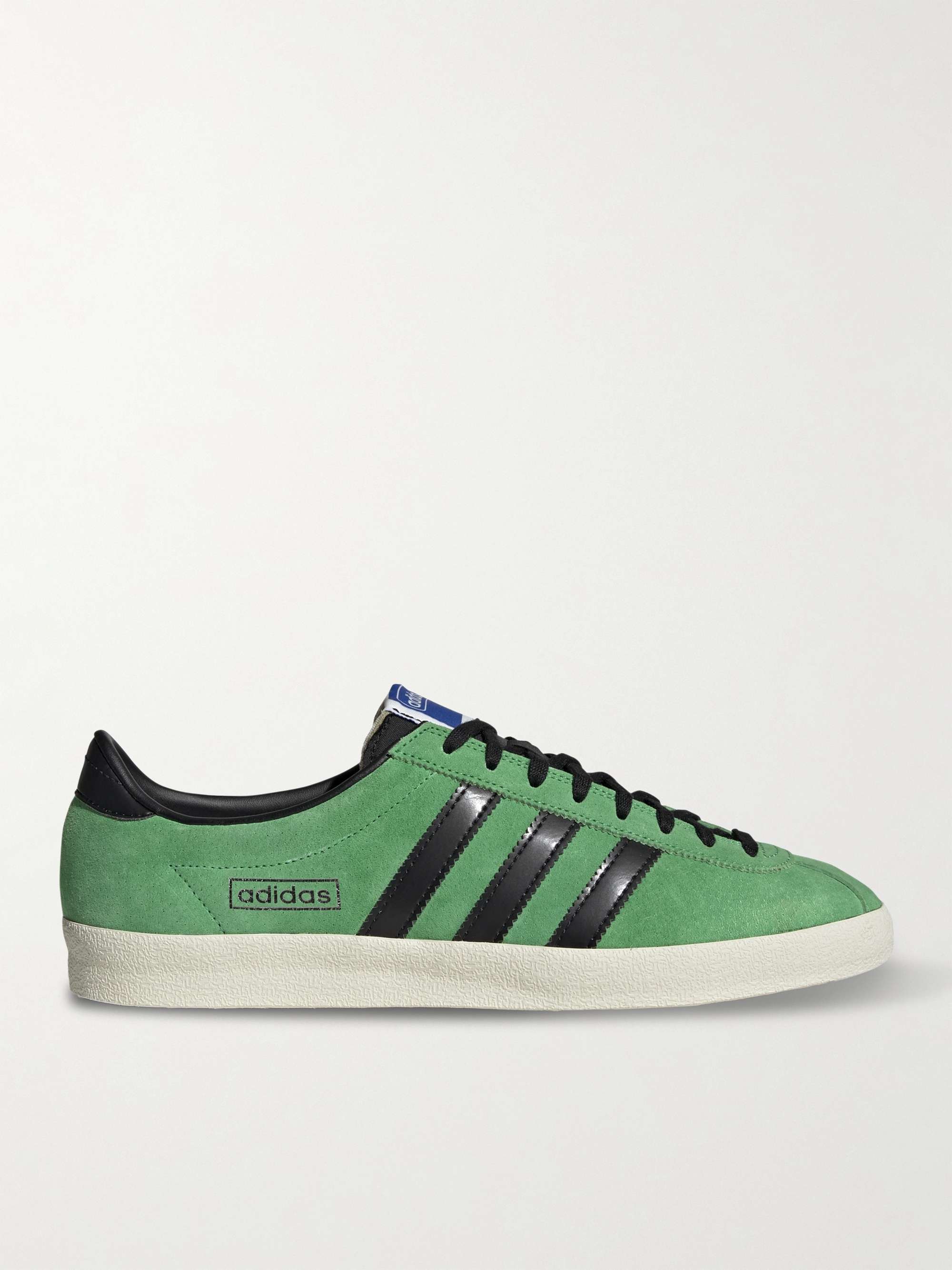 adidas Originals suede sneakers Gazelle green color