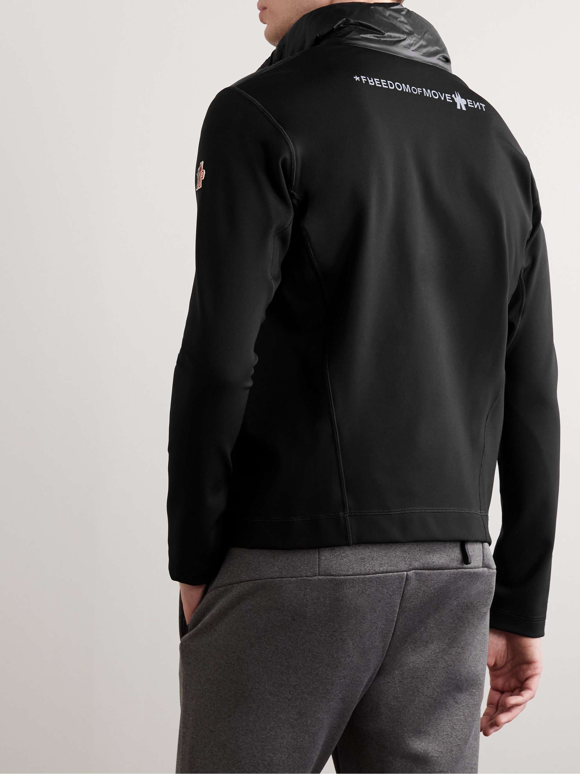 MONCLER GRENOBLE Slim-Fit Quilted Ripstop and Jersey Down Jacket