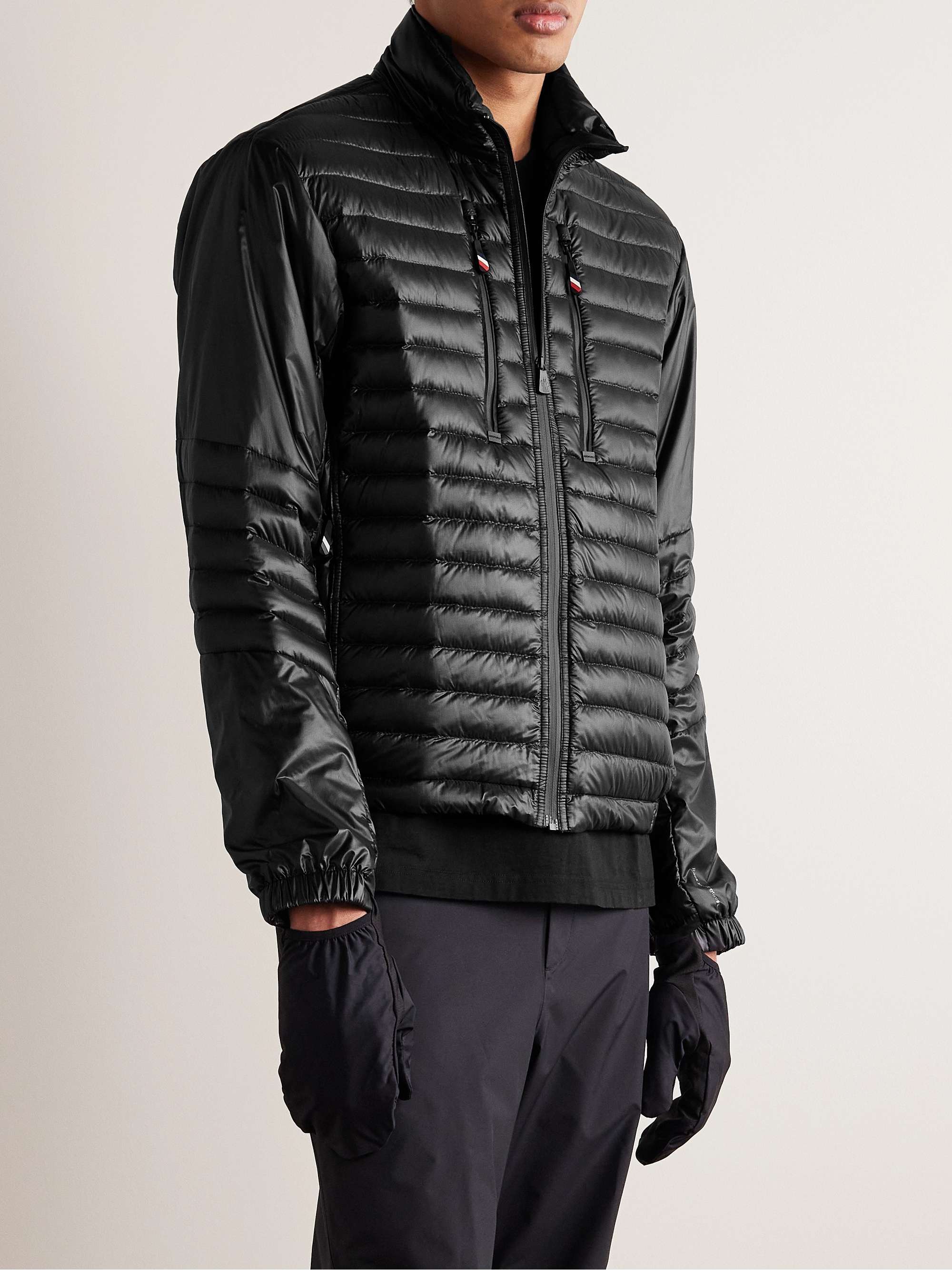 MONCLER GRENOBLE Althaus Logo-Appliquéd Quilted Ripstop Down Jacket