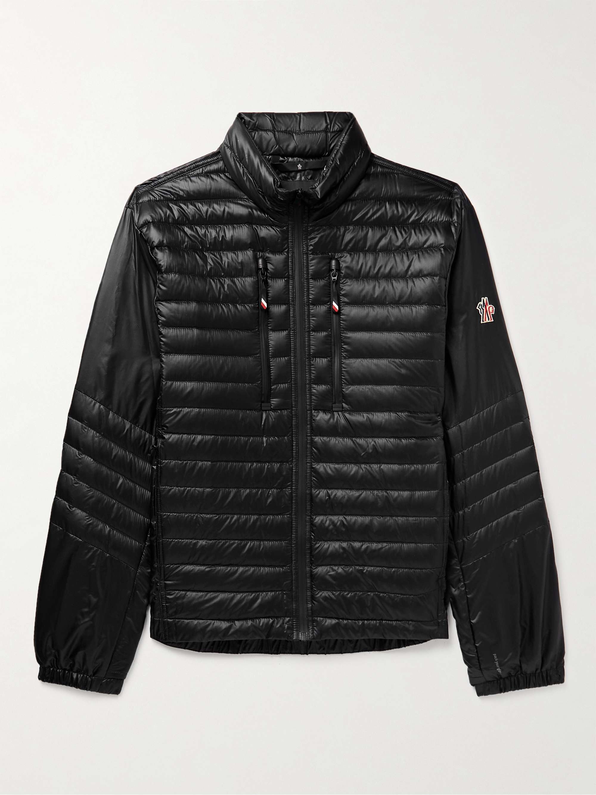 MONCLER GRENOBLE Althaus Logo-Appliquéd Quilted Ripstop Down Jacket
