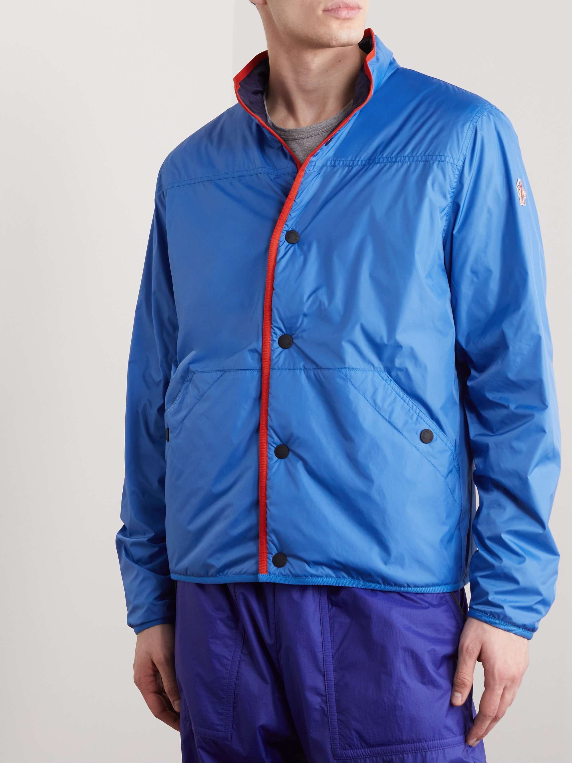 MONCLER GRENOBLE Reversible Shell and Fleece Down Jacket