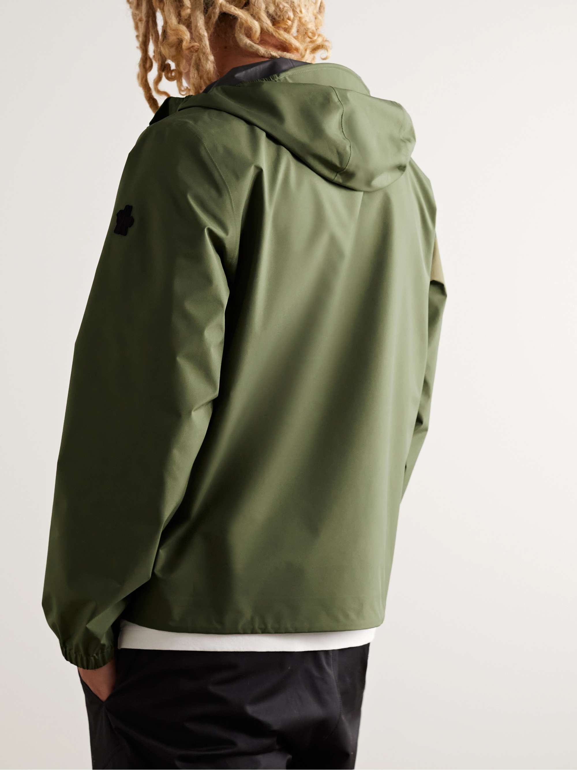 MONCLER GRENOBLE Shipton Logo-Appliquéd Shell Hooded Jacket