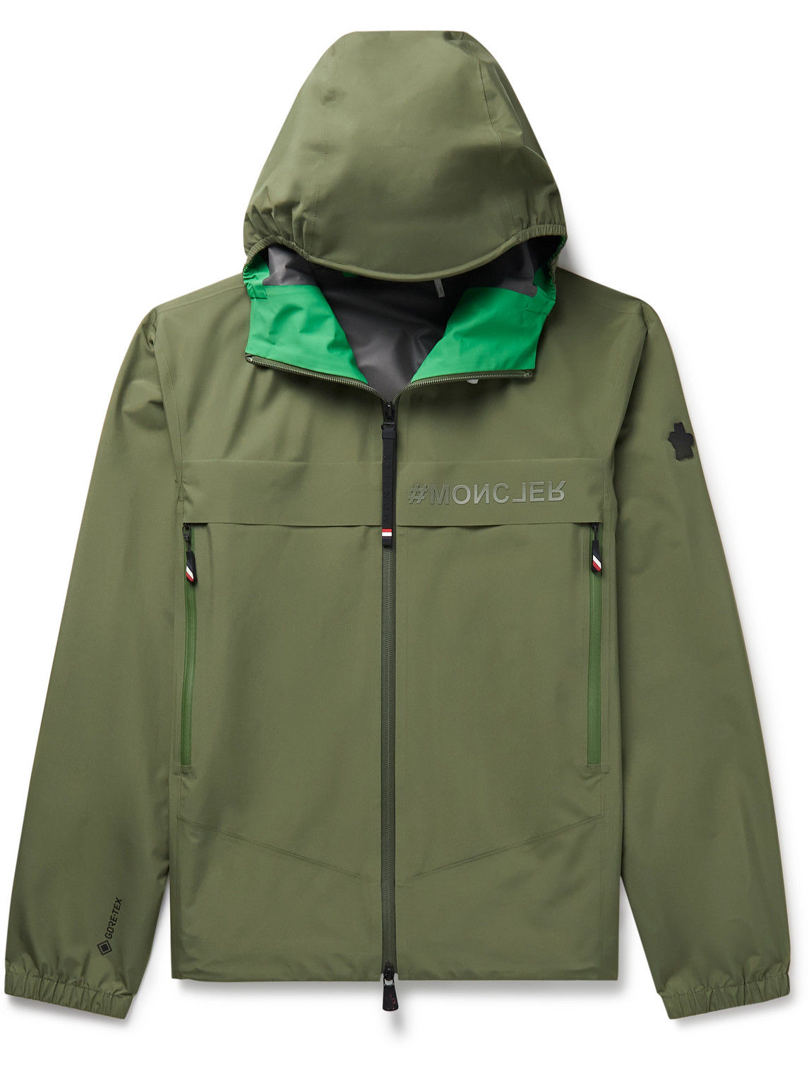 Moncler Shipton Hooded Jacket, Men, Green, Size: 3 In Green