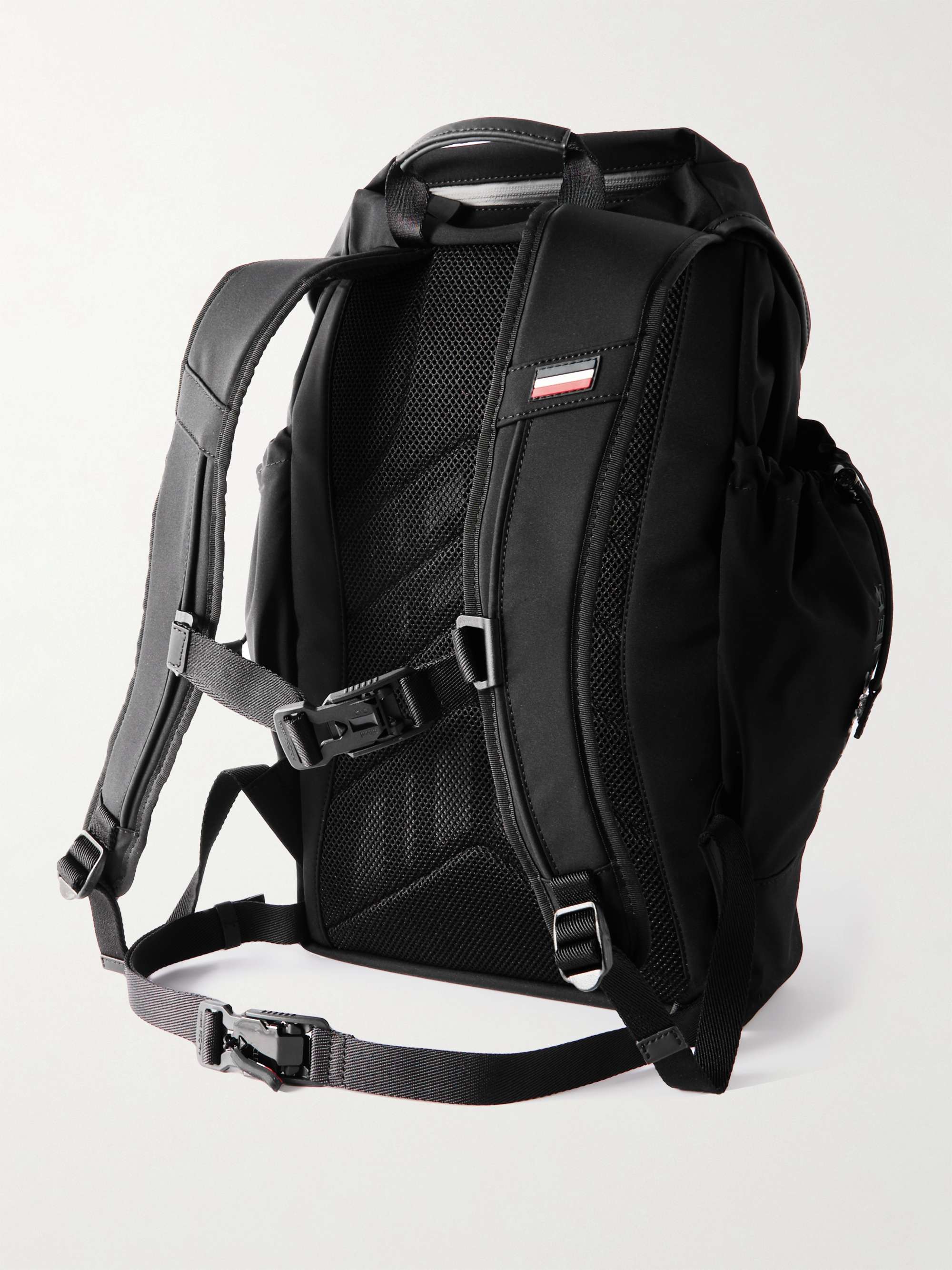 MONCLER GRENOBLE Logo-Appliquéd Tech-Canvas and Mesh Backpack