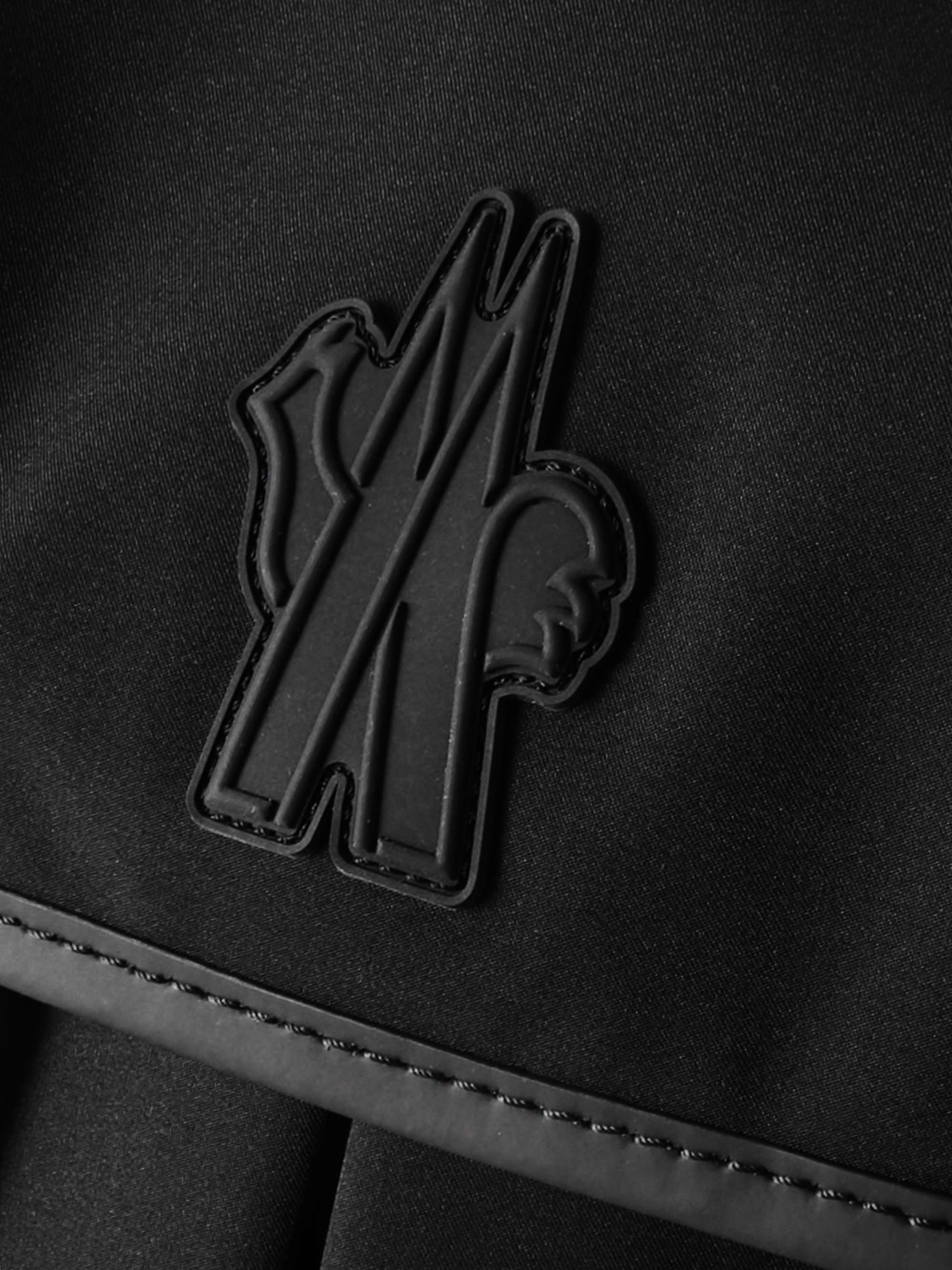 MONCLER GRENOBLE Logo-Appliquéd Tech-Canvas and Mesh Backpack