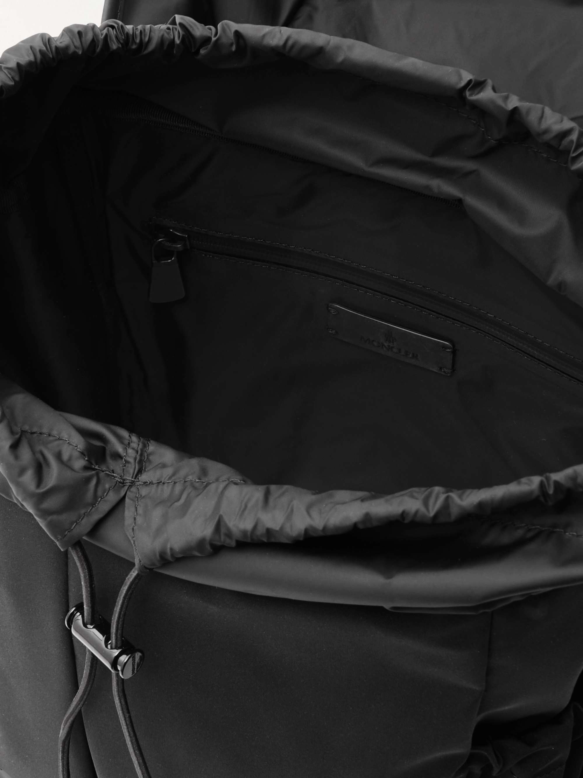 MONCLER GRENOBLE Logo-Appliquéd Tech-Canvas and Mesh Backpack