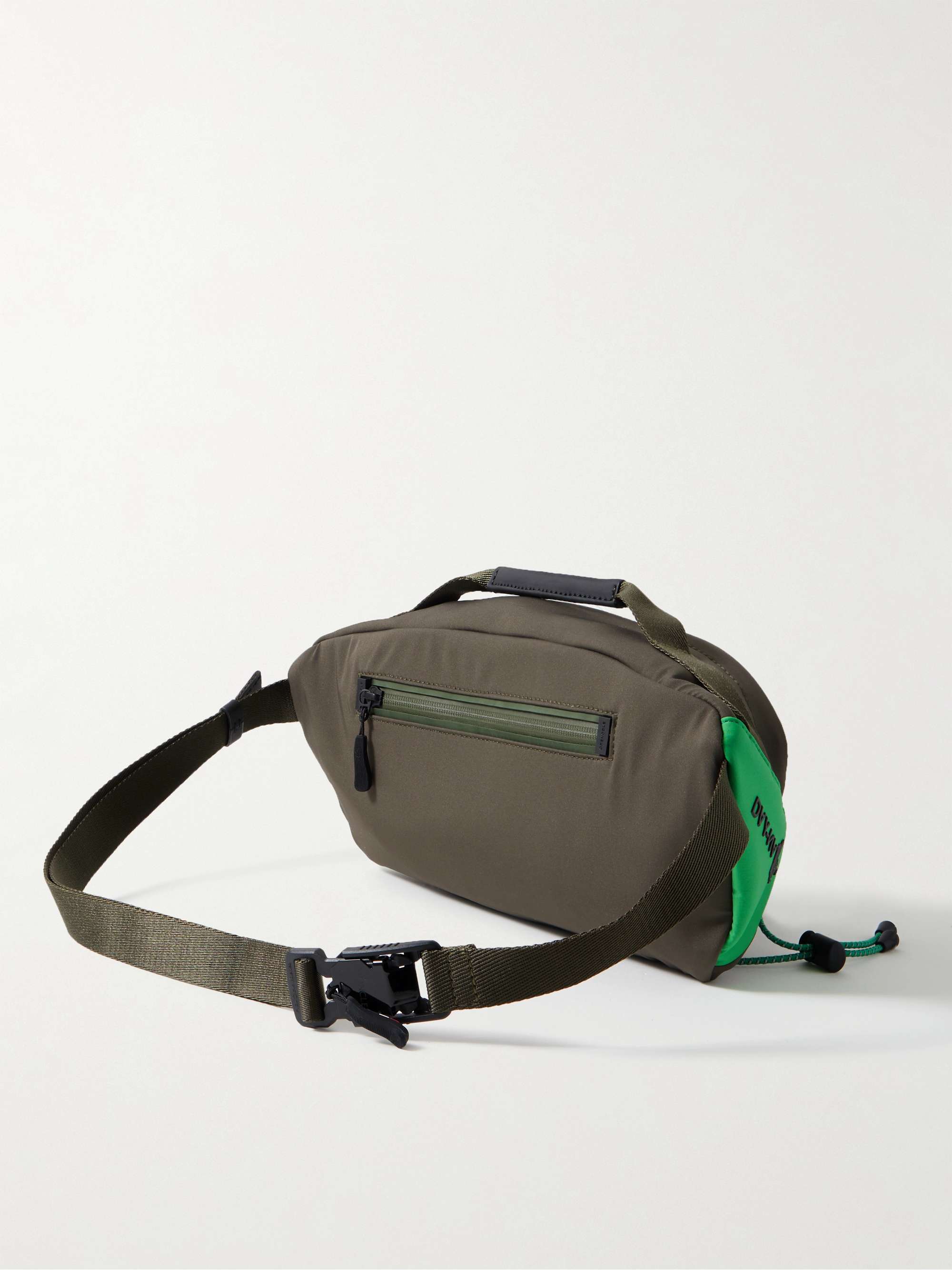 MONCLER GRENOBLE Logo-Appliquéd Shell Belt Bag