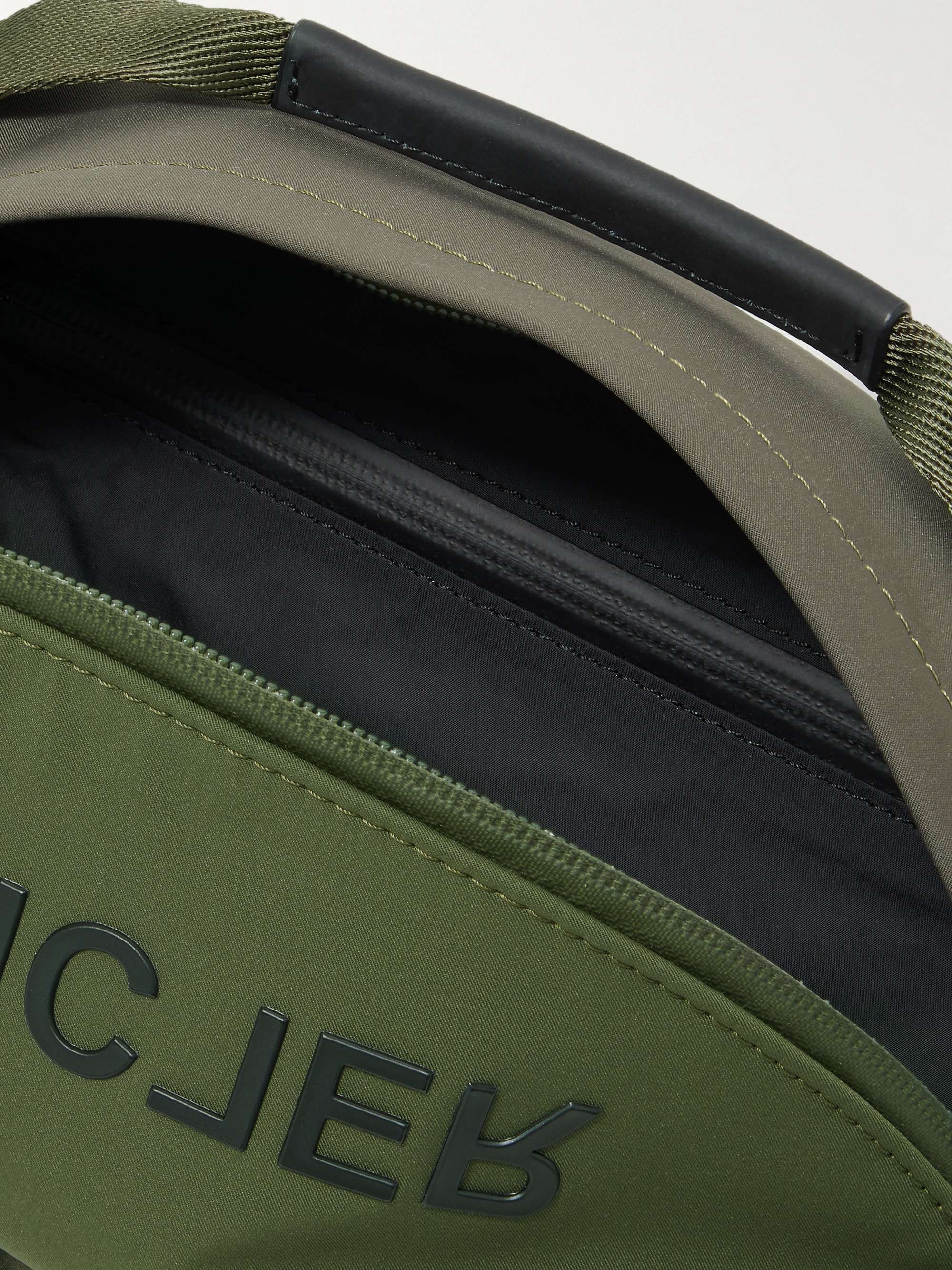 MONCLER GRENOBLE Logo-Appliquéd Shell Belt Bag