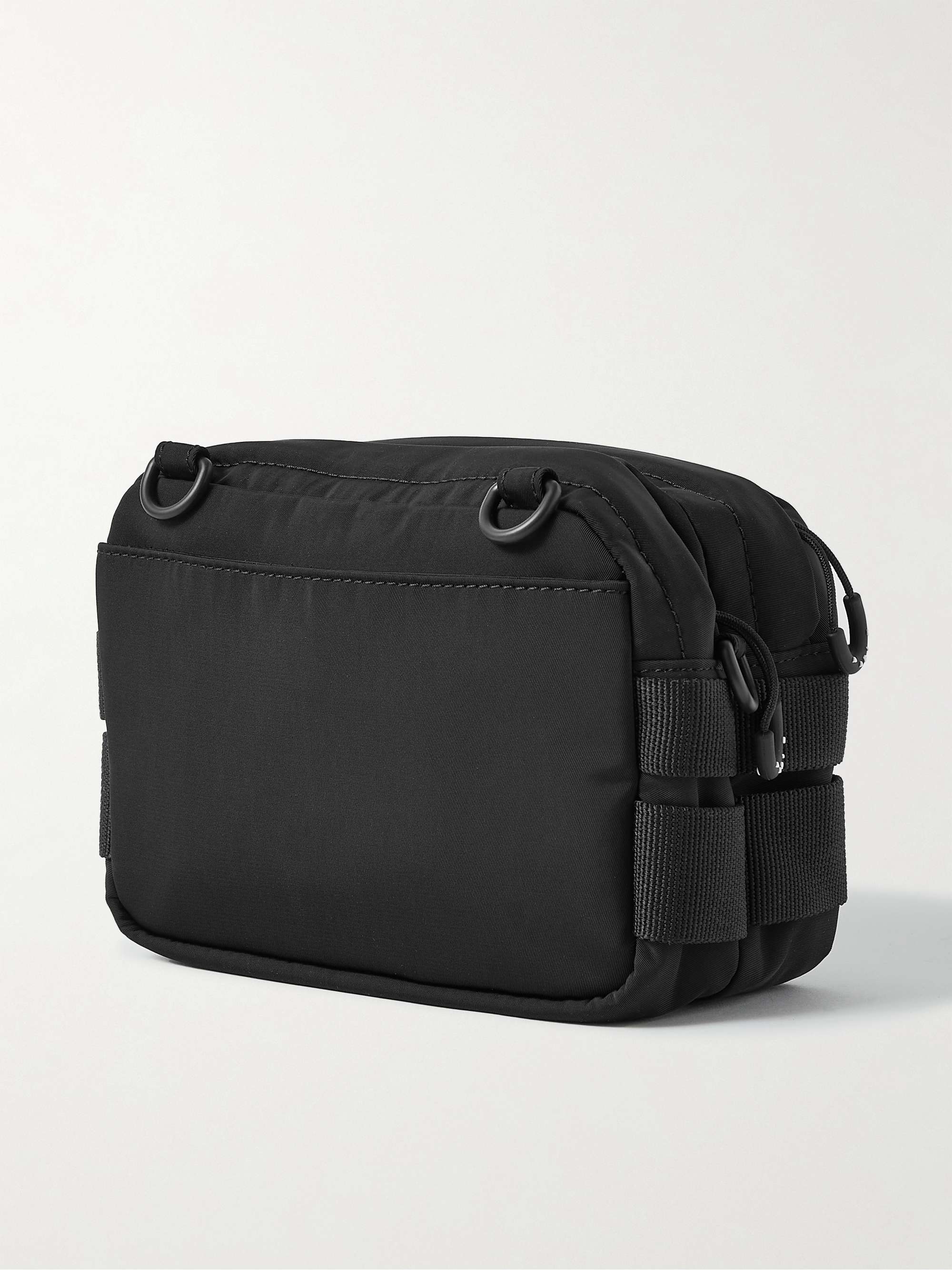 KENZO LogoAppliquéd bingTrimmed TechTwill Messenger Bag for Men
