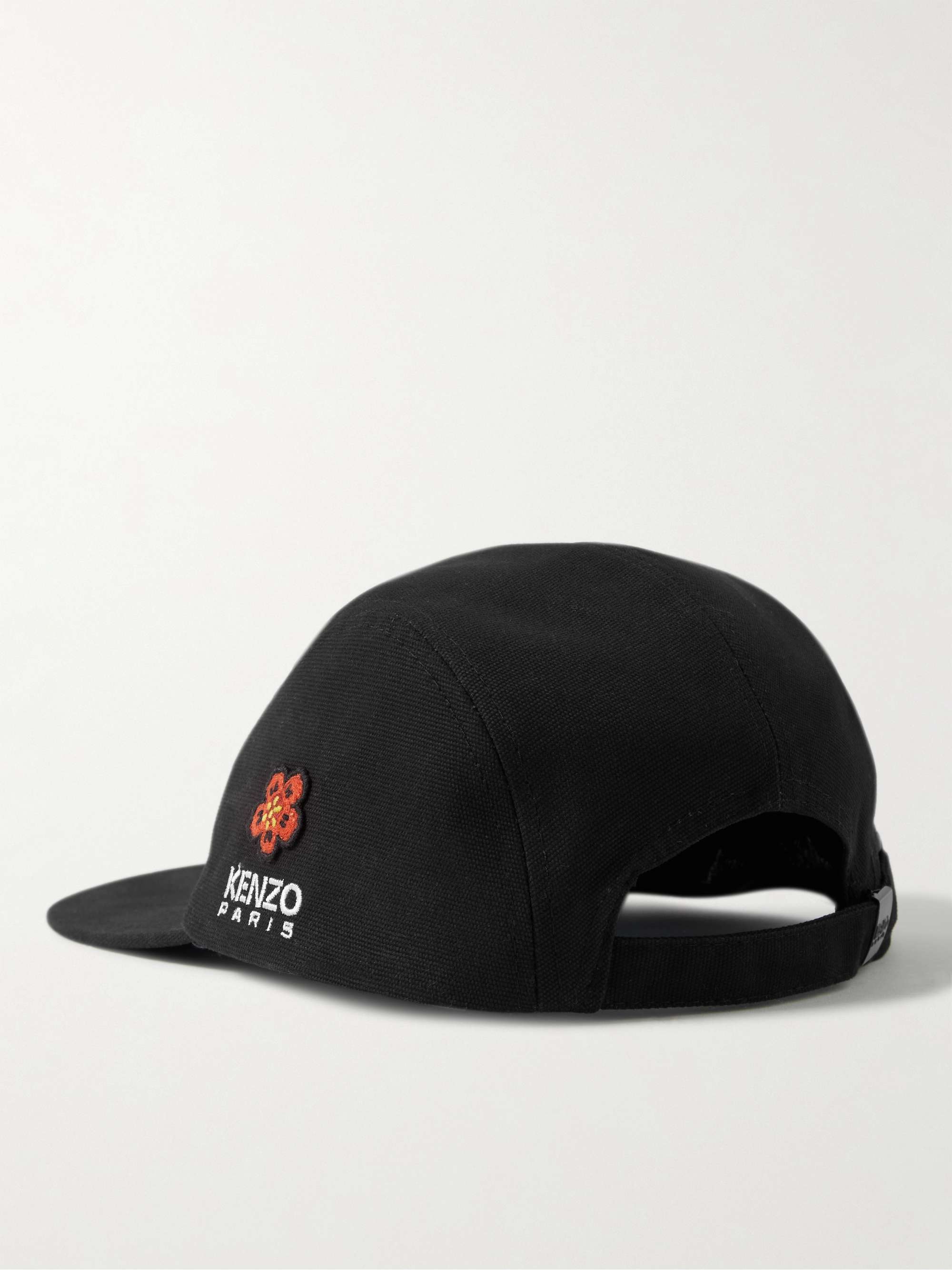 KENZO Appliquéd Logo-Embroidered Cotton-Canvas Baseball Cap