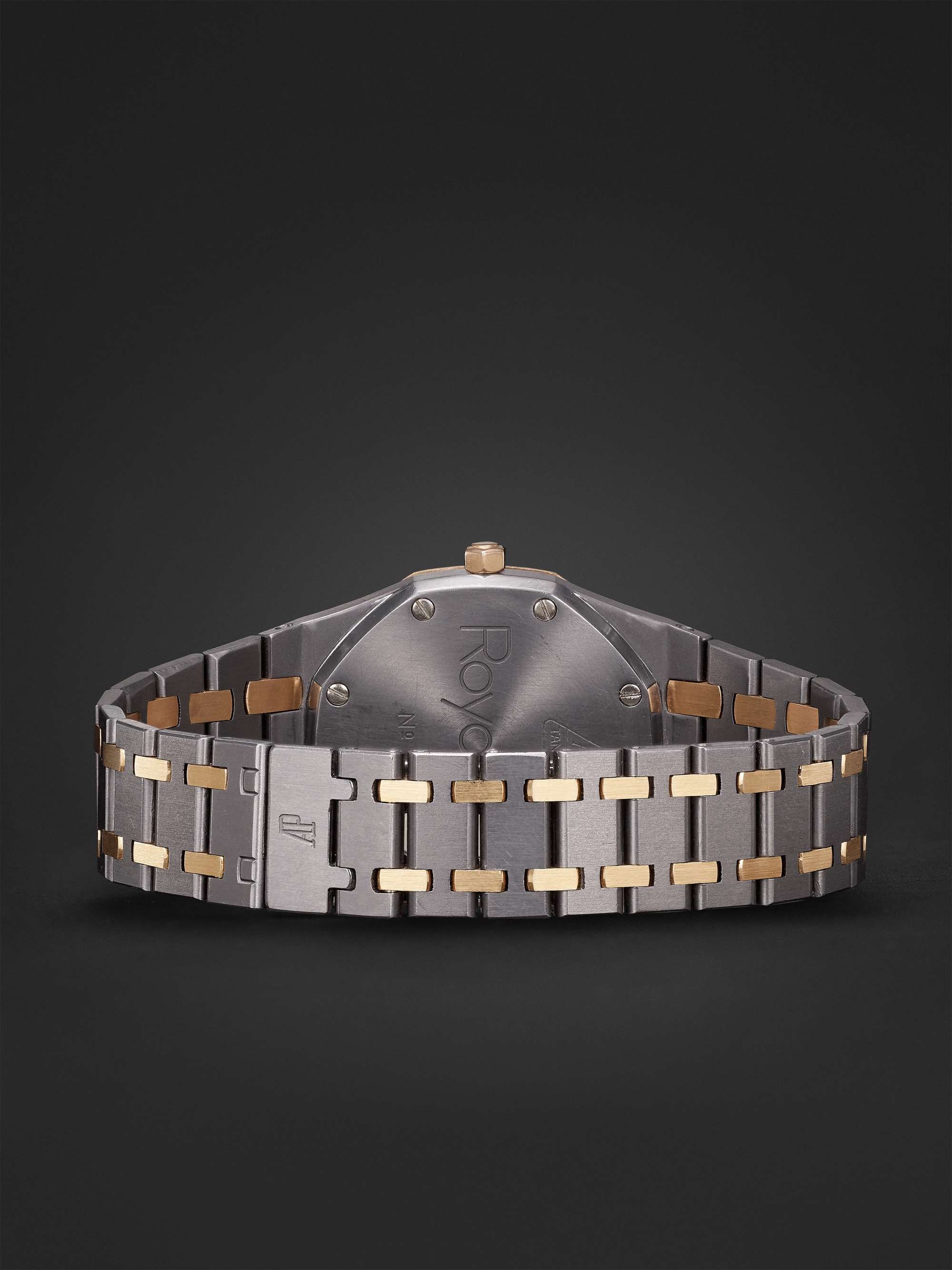 WATCH BROTHERS LONDON Vintage 1980s Audemars Piguet Royal Oak Automatic 35mm Tantalum and 18-Karat Pink Gold Watch, Ref. No. 14486