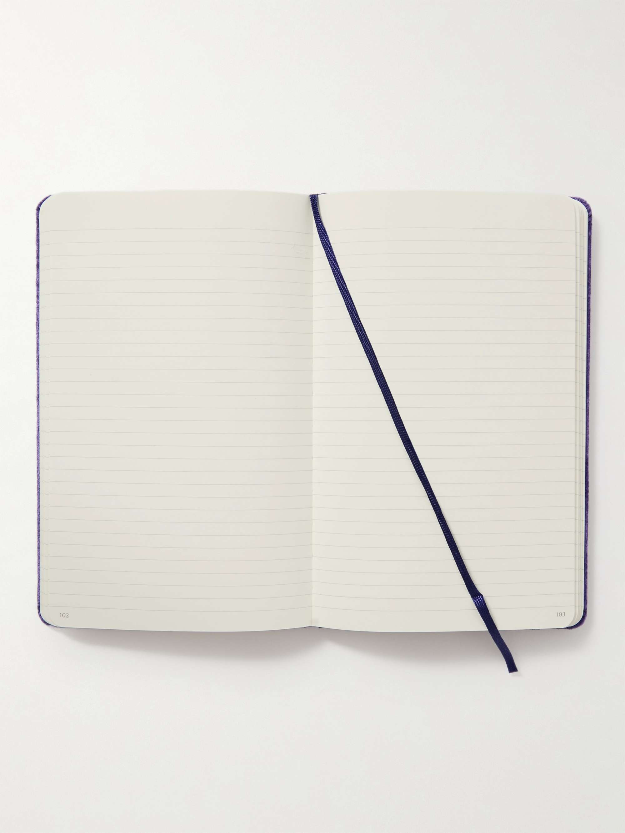 MOLESKINE Velvet Notebook for Men MR PORTER