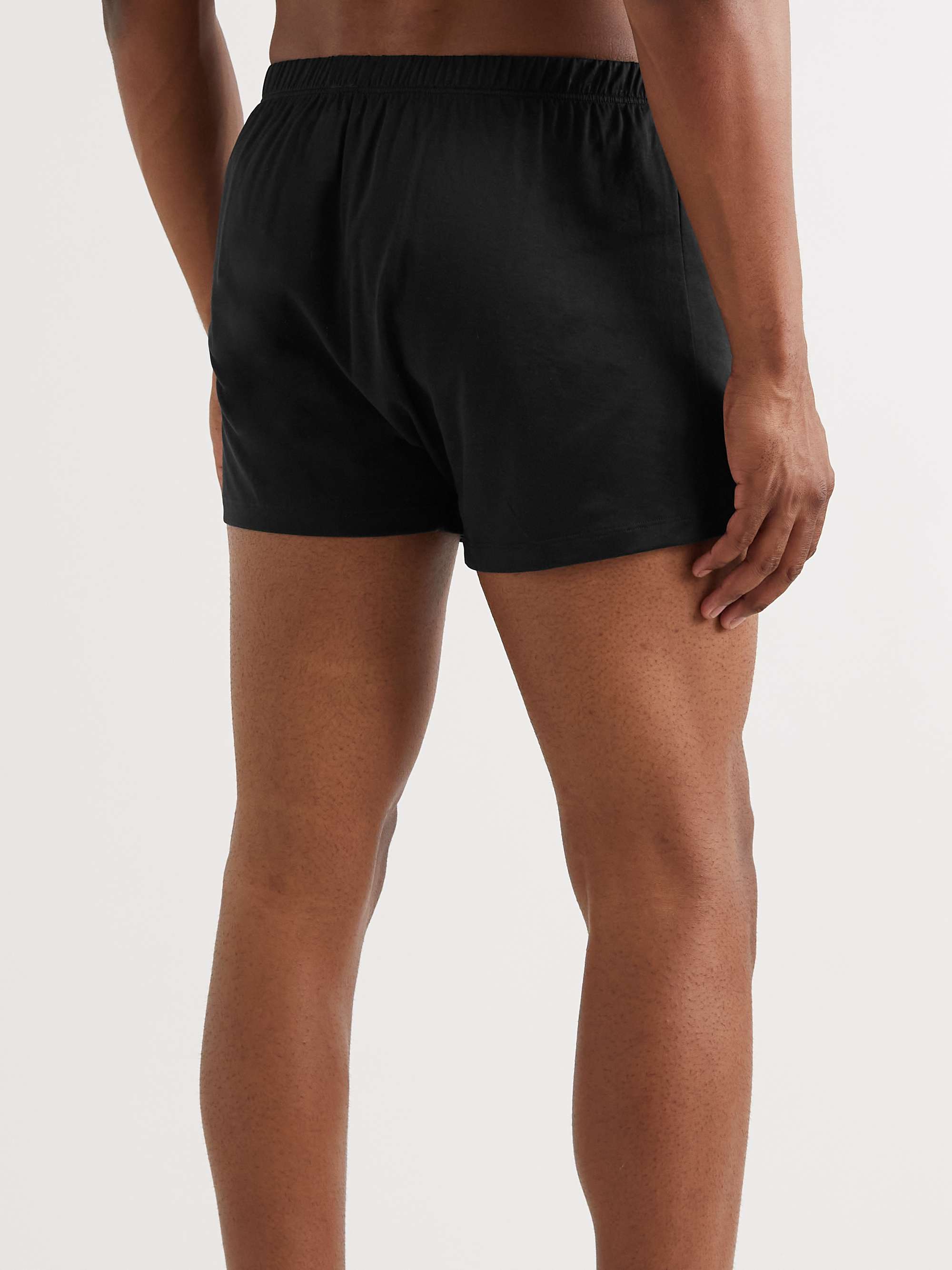 HANRO Sporty Mercerised Cotton Boxer Shorts