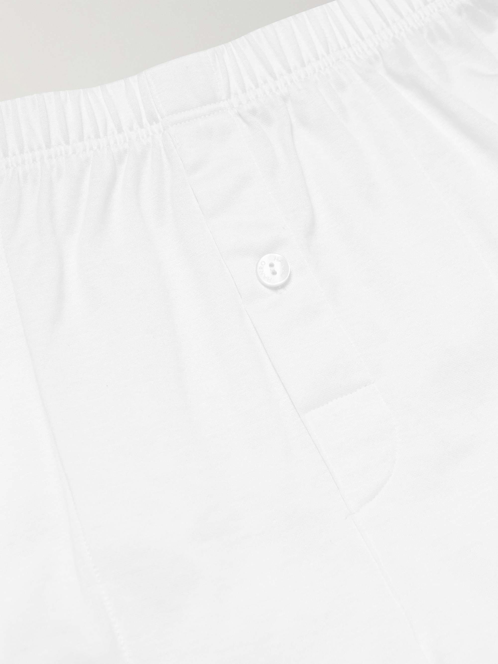 HANRO Sporty Mercerised Cotton Boxer Shorts