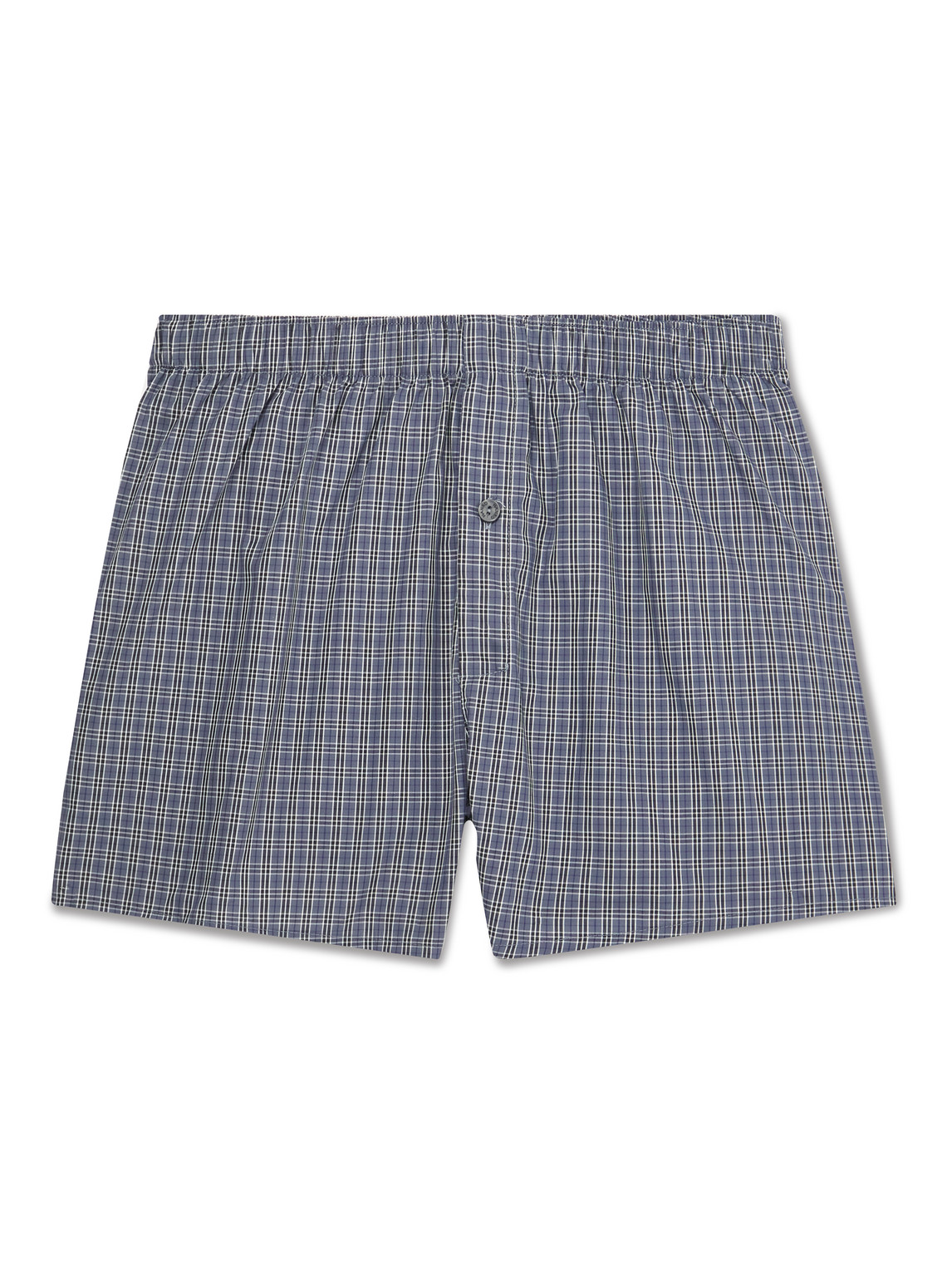 Hanro Fancy Woven Boxers In Gray