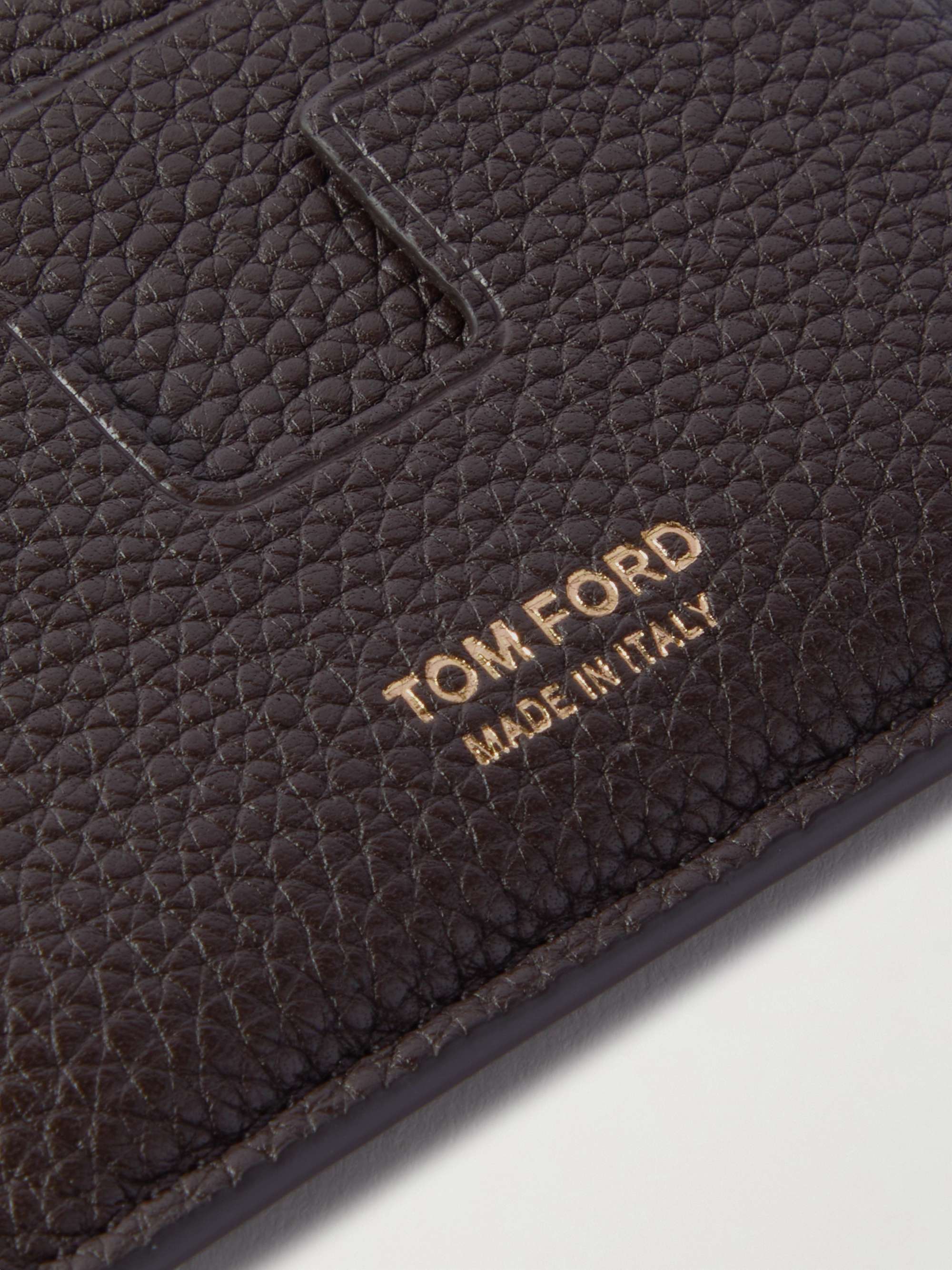 TOM FORD Full-Grain Leather Cardholder