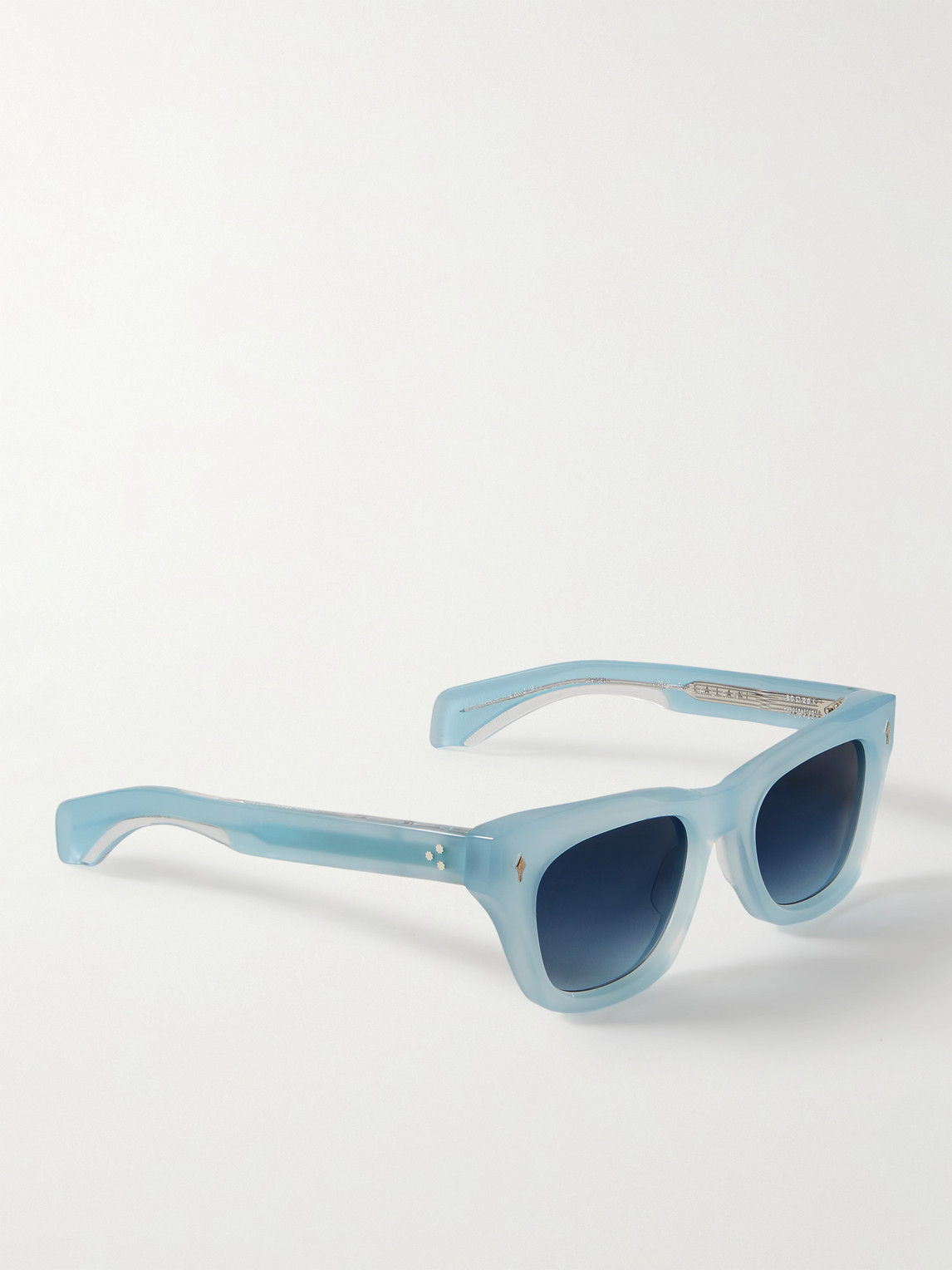 Shop Jacques Marie Mage Dealan Square-frame Acetate Sunglasses In Blue