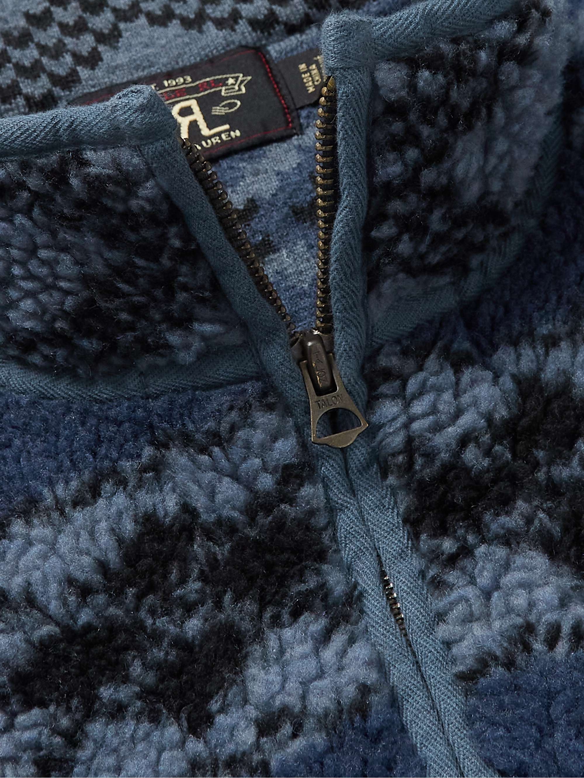 RRL Fair Isle Fleece Gillet