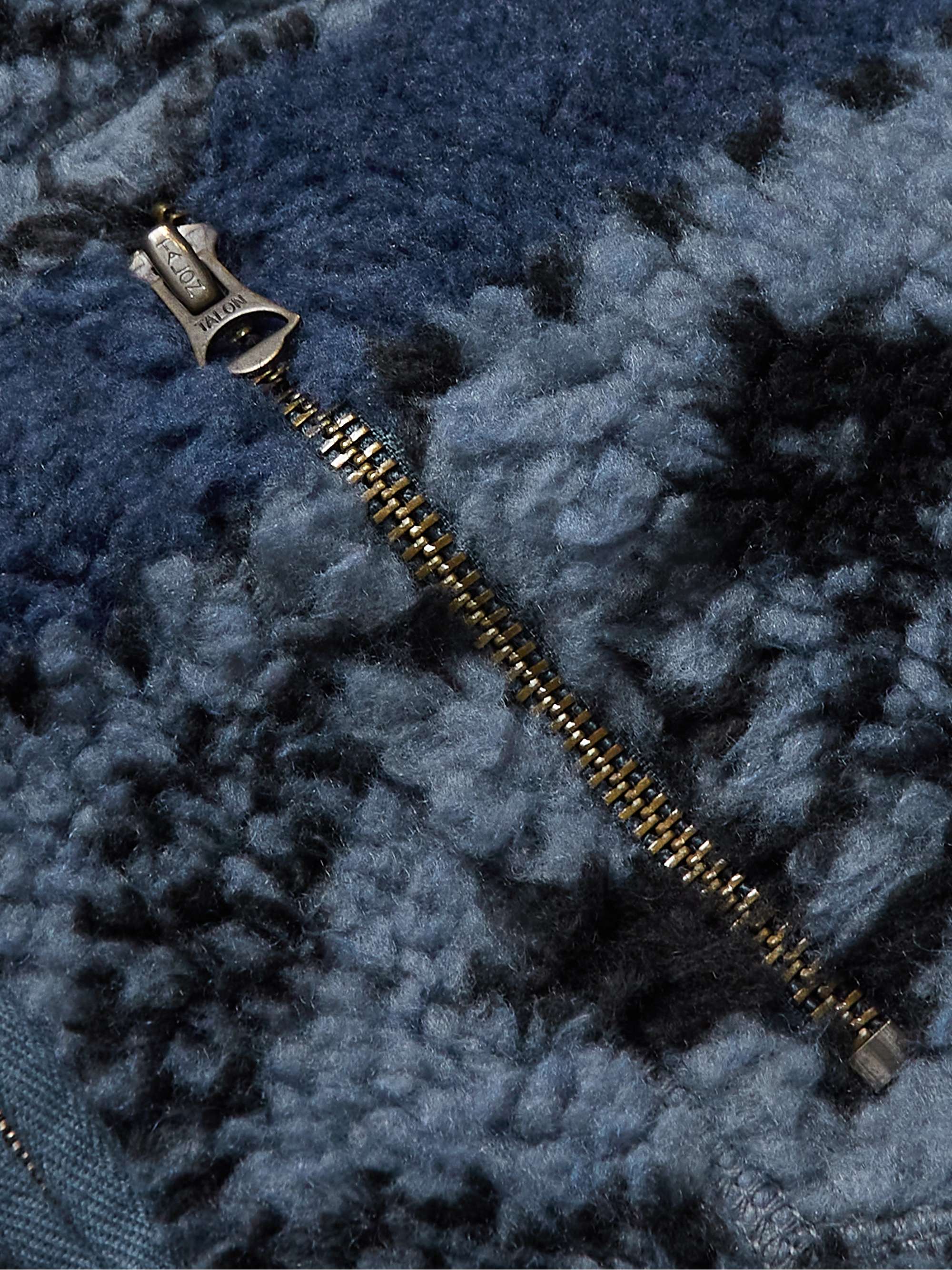 RRL Fair Isle Fleece Gillet