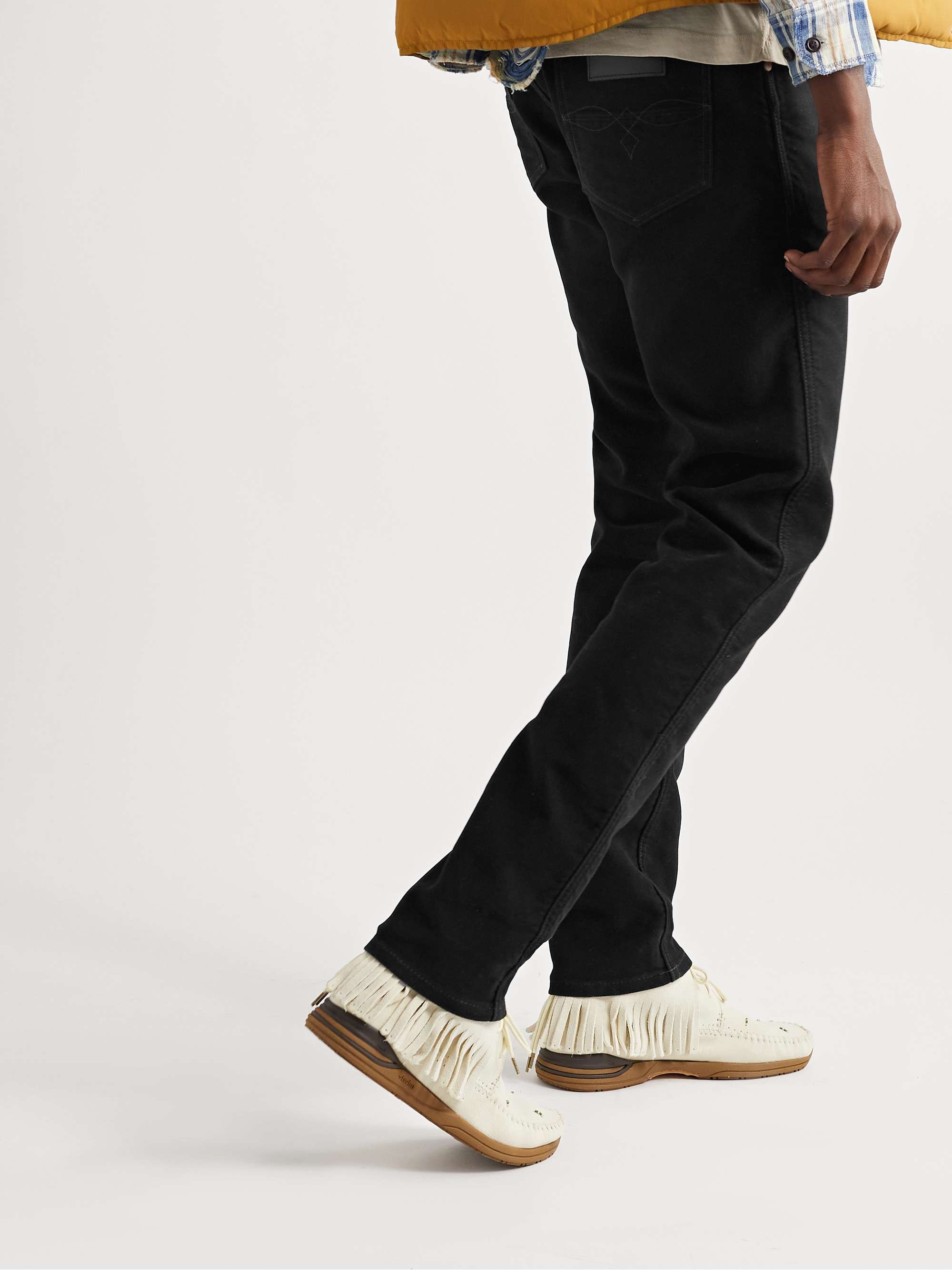 RRL Somerset Straight-Leg Brushed Jeans for Men | MR PORTER