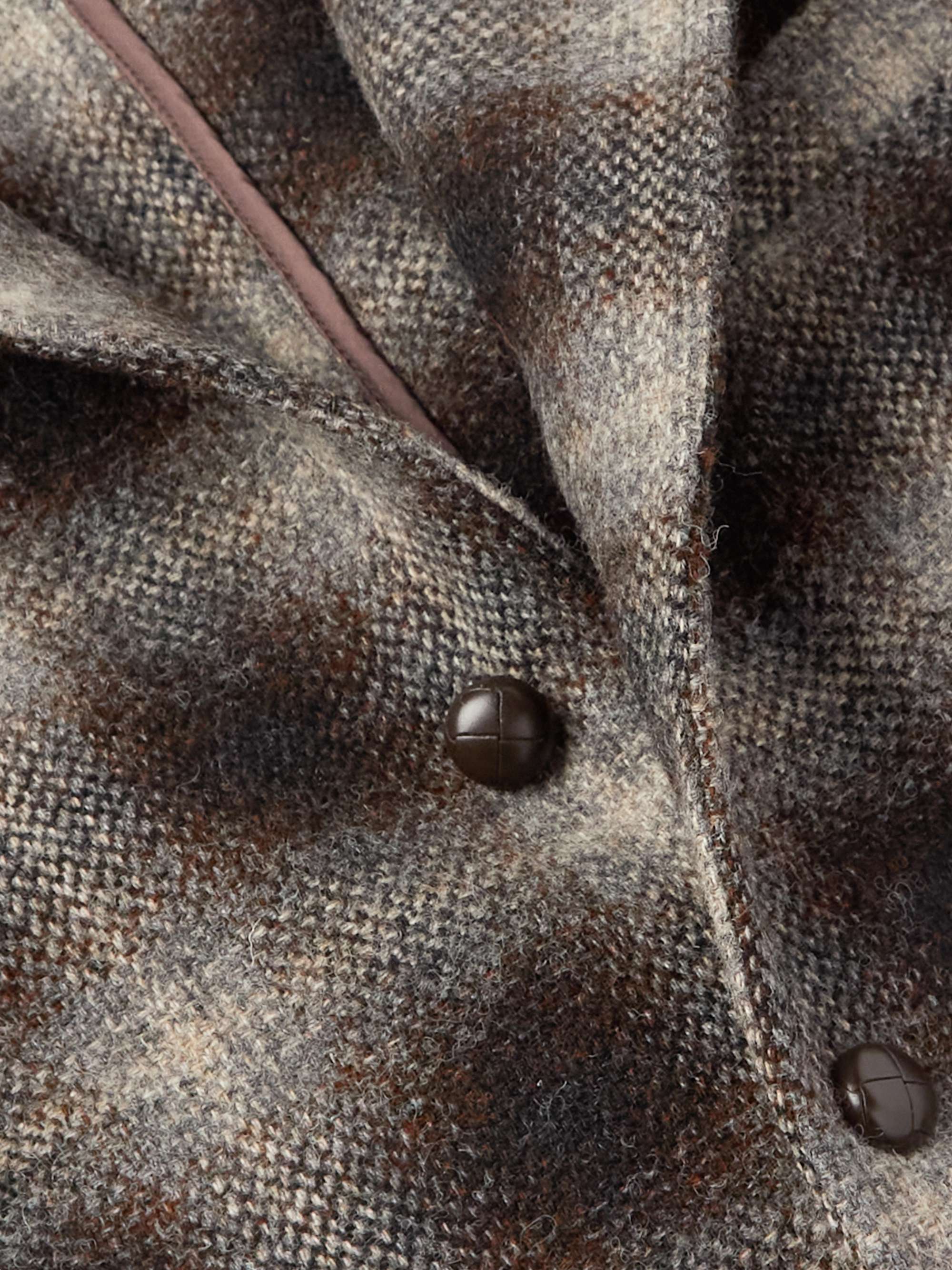 RRL Bideford Checked Wool Coat