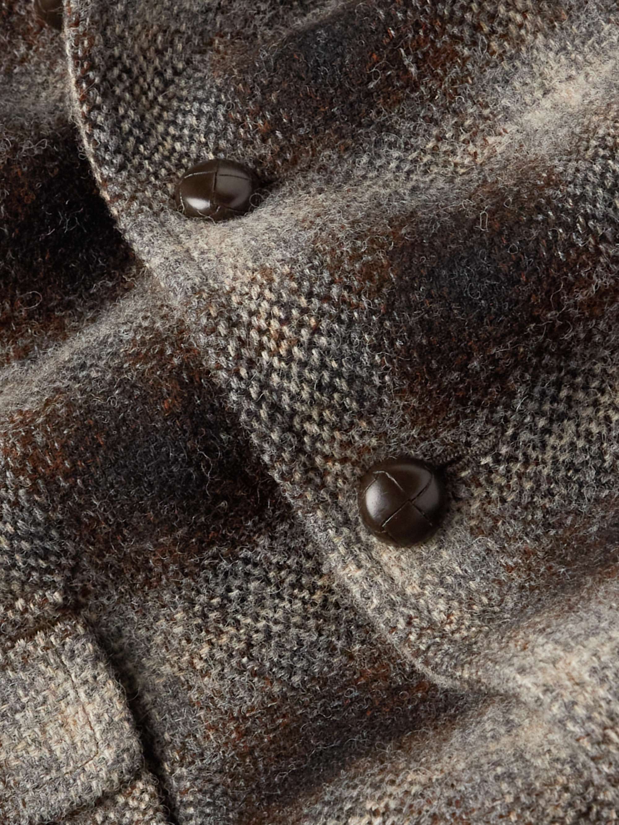RRL Bideford Checked Wool Coat