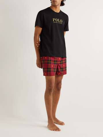 ralph lauren cotton jersey pajama set