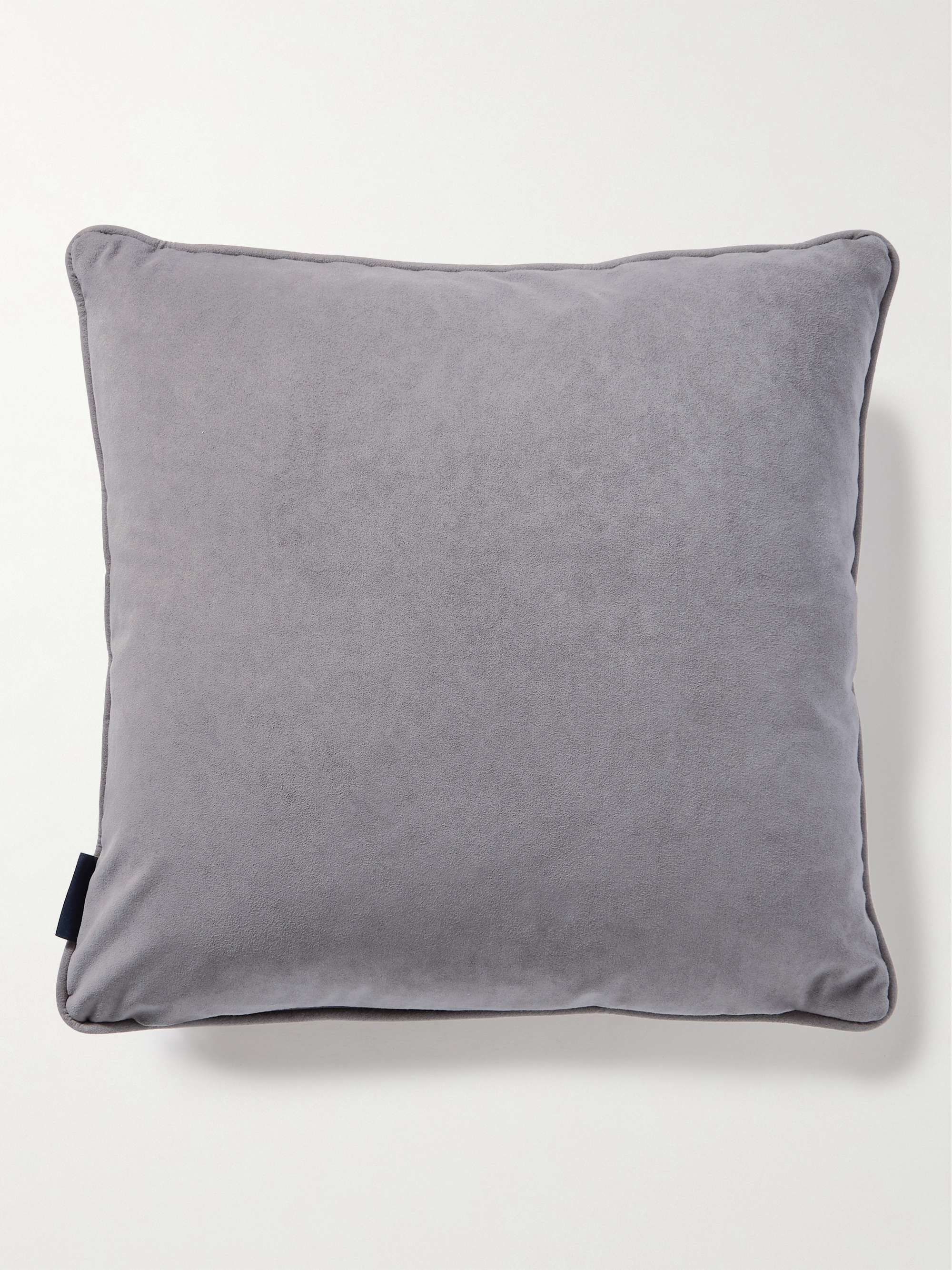 PENDLETON Wyeth Trail Ultrasuede®-Trimmed Wool-Blend Jacquard Cushion