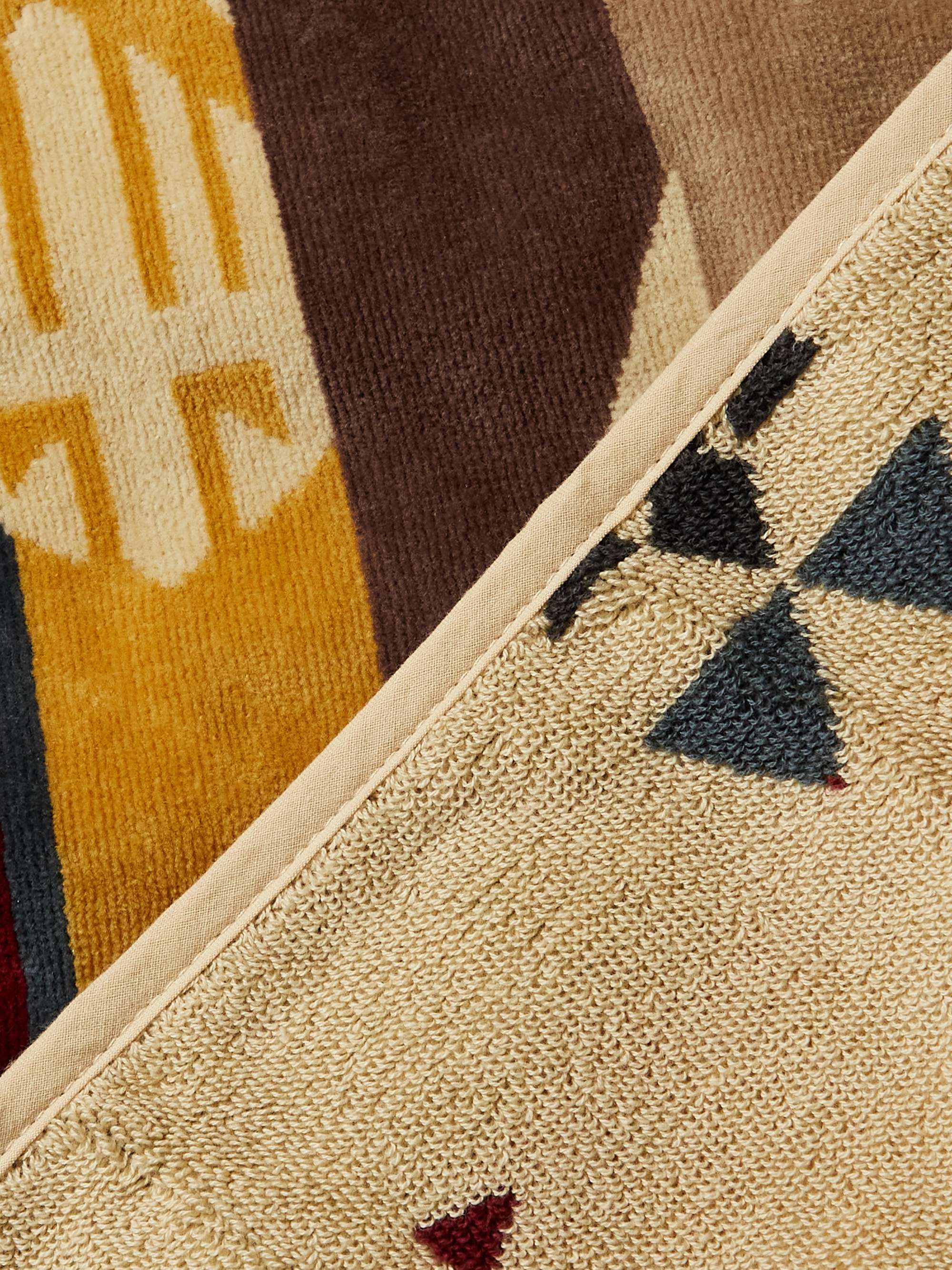 PENDLETON Cotton-Terry Jacquard Hooded Towel