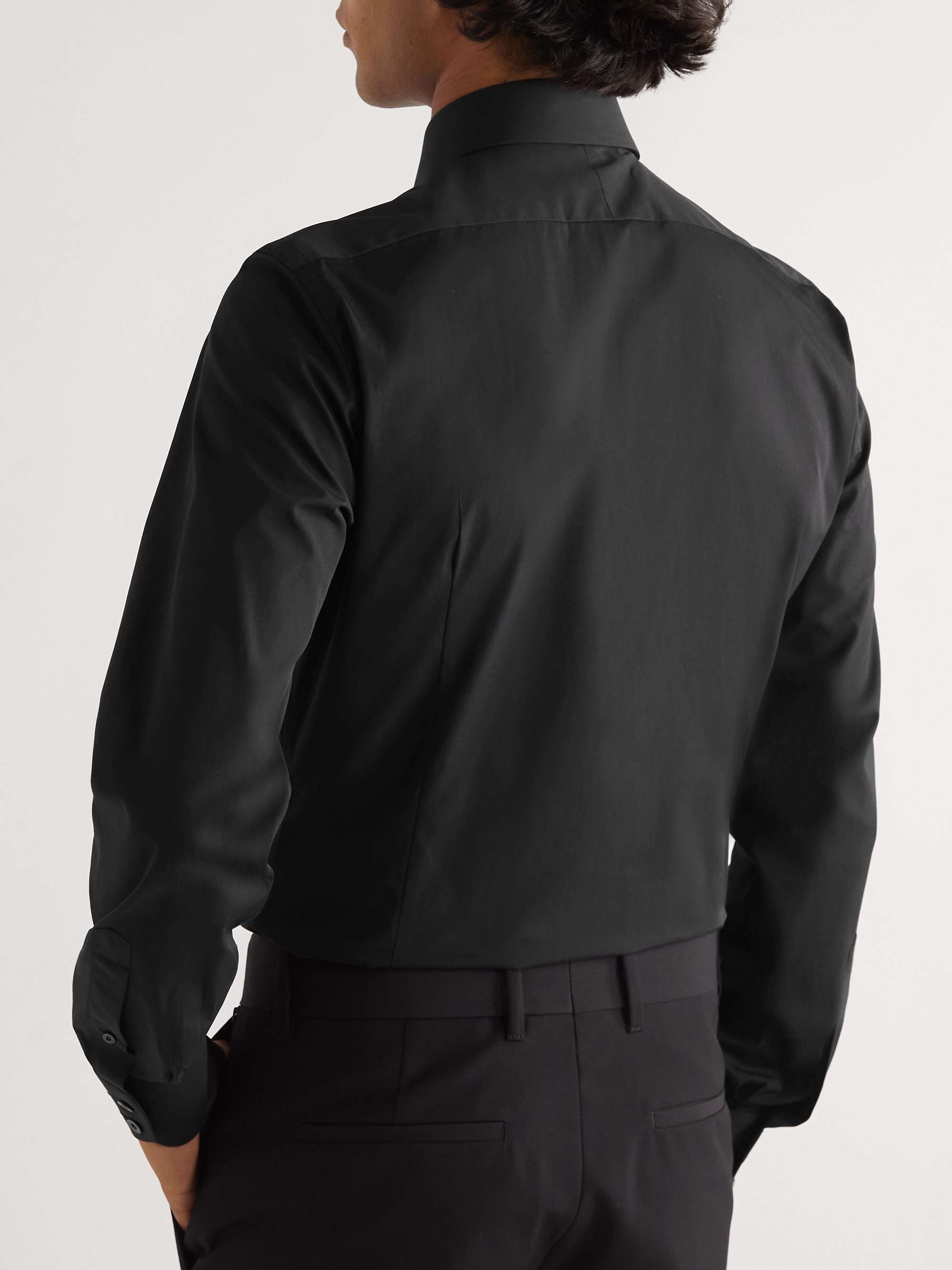 TOM FORD Slim-Fit Cotton-Poplin Shirt