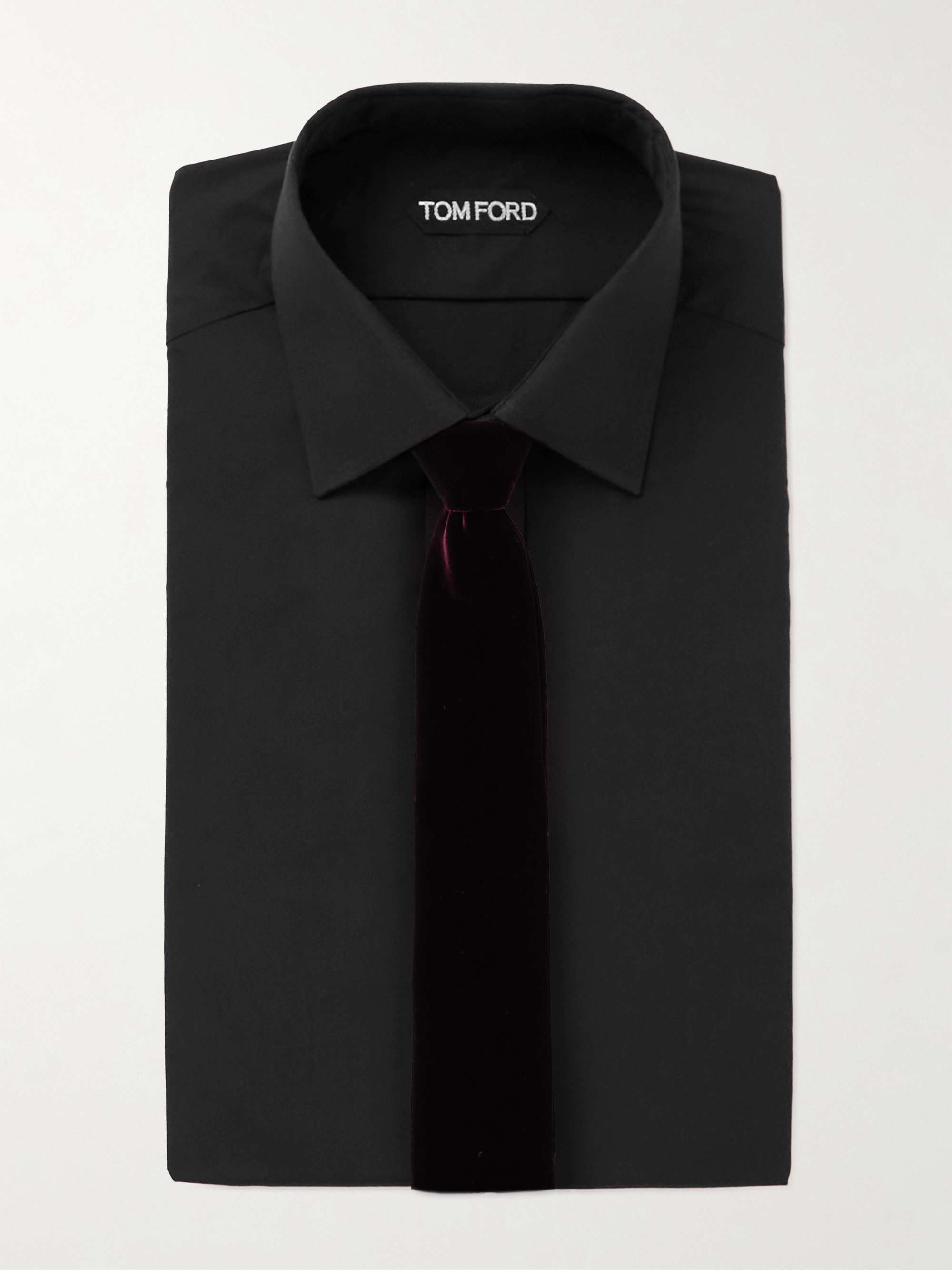 TOM FORD Slim-Fit Cotton-Poplin Shirt