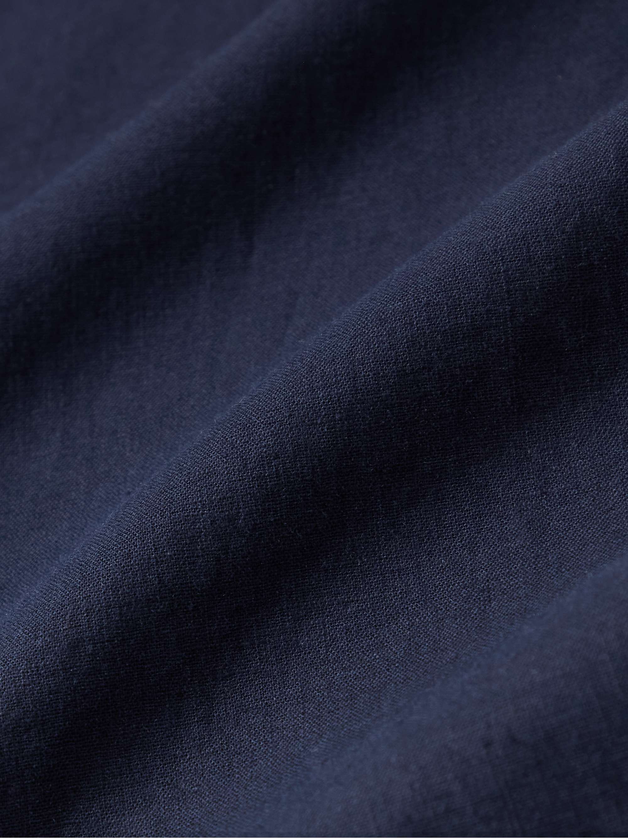 ONIA Stretch Linen-Blend Shirt